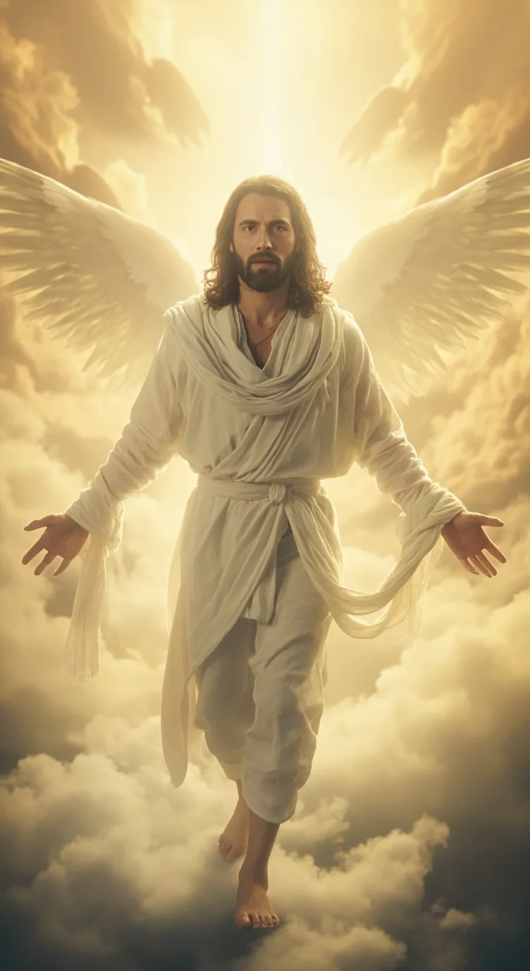 ai character: " Jesus Christ " background