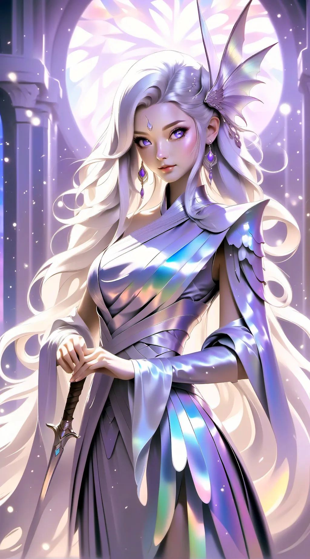 ai character: Muzan x Daki background