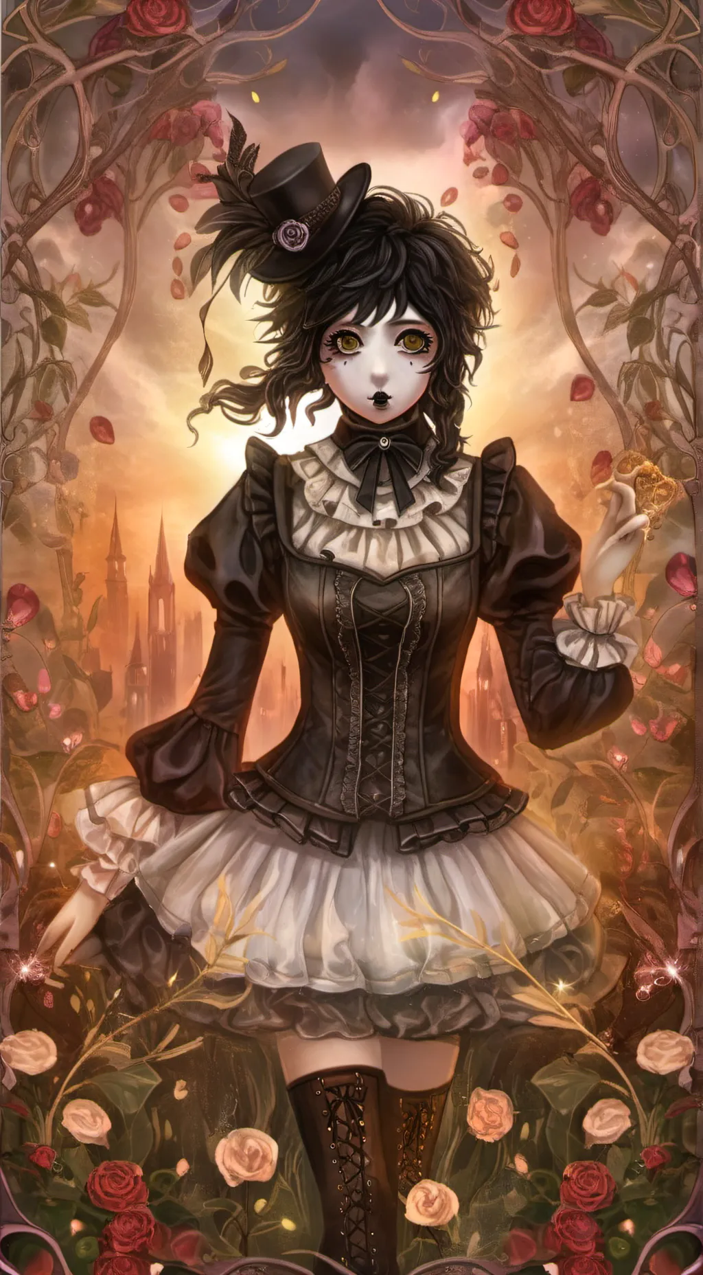 ai character: Crazy Trickster background