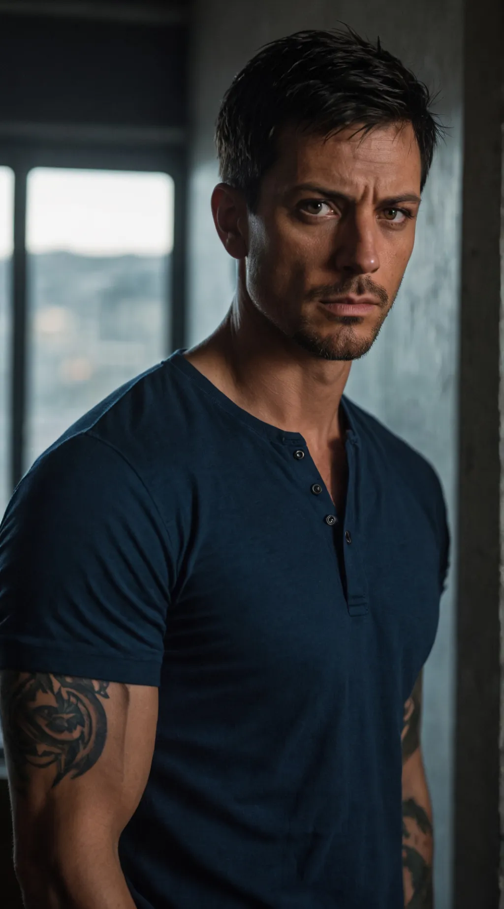 ai character: Damian background