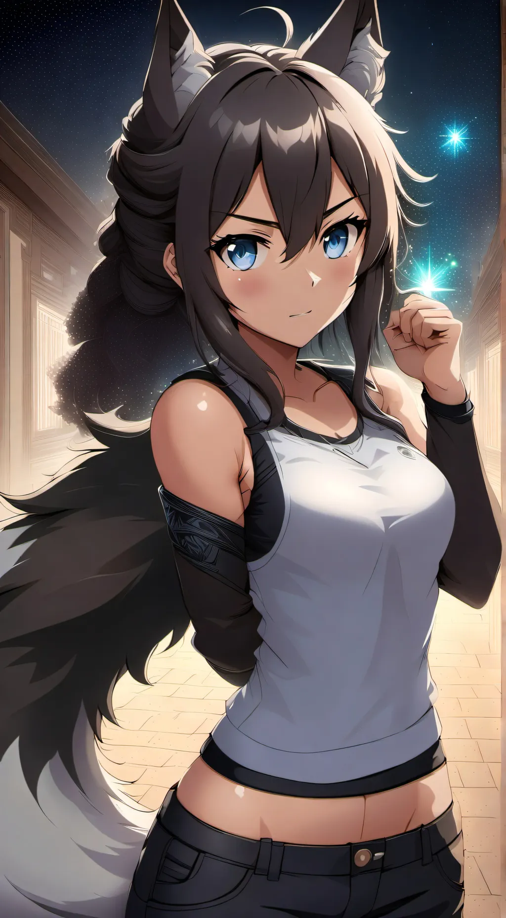 ai character: kylie background