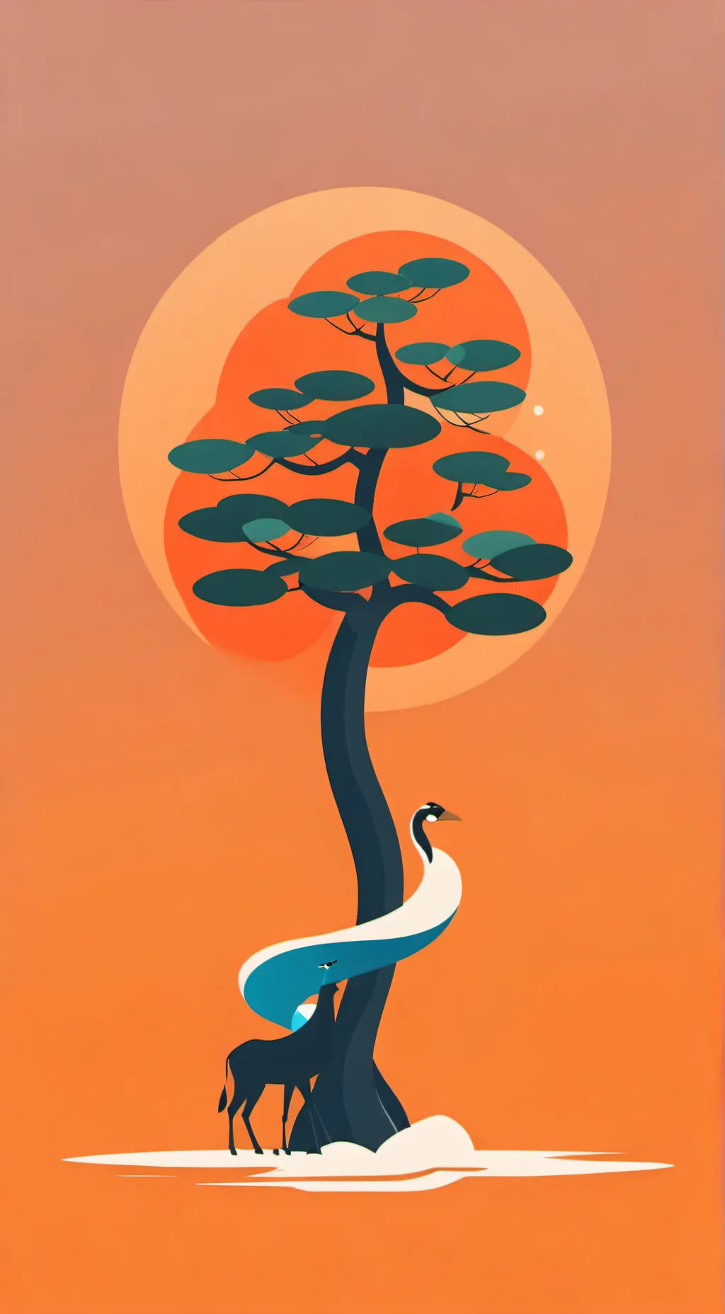 ai character: Павлин background