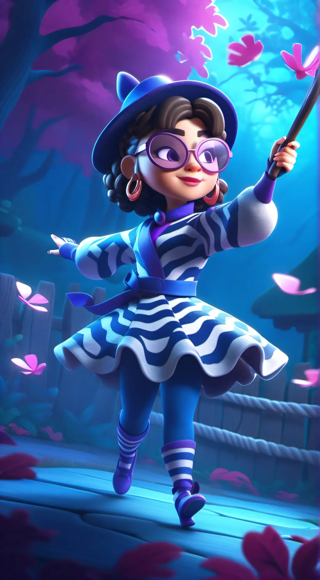 ai character: Zizzy background