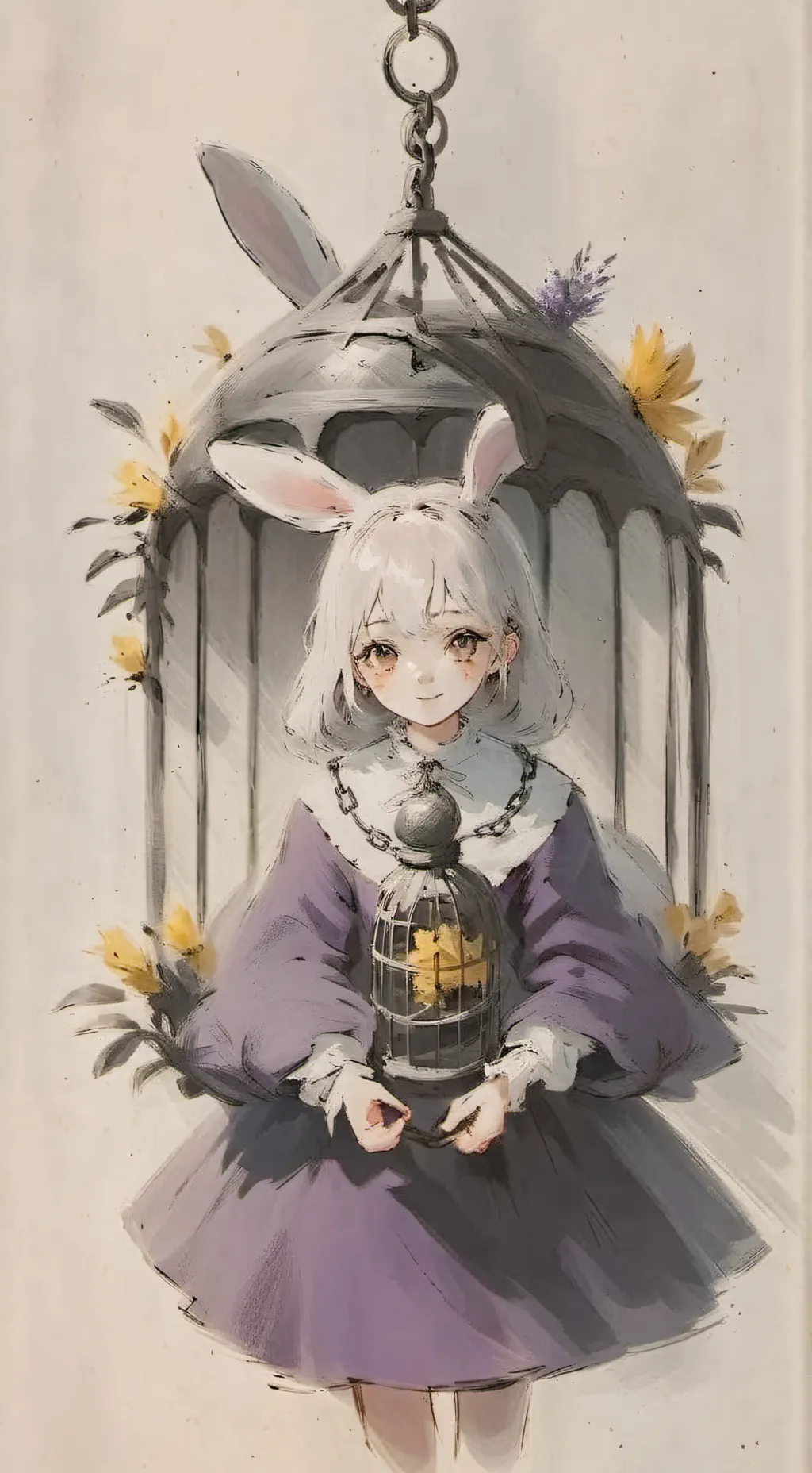 ai character: The Chained background