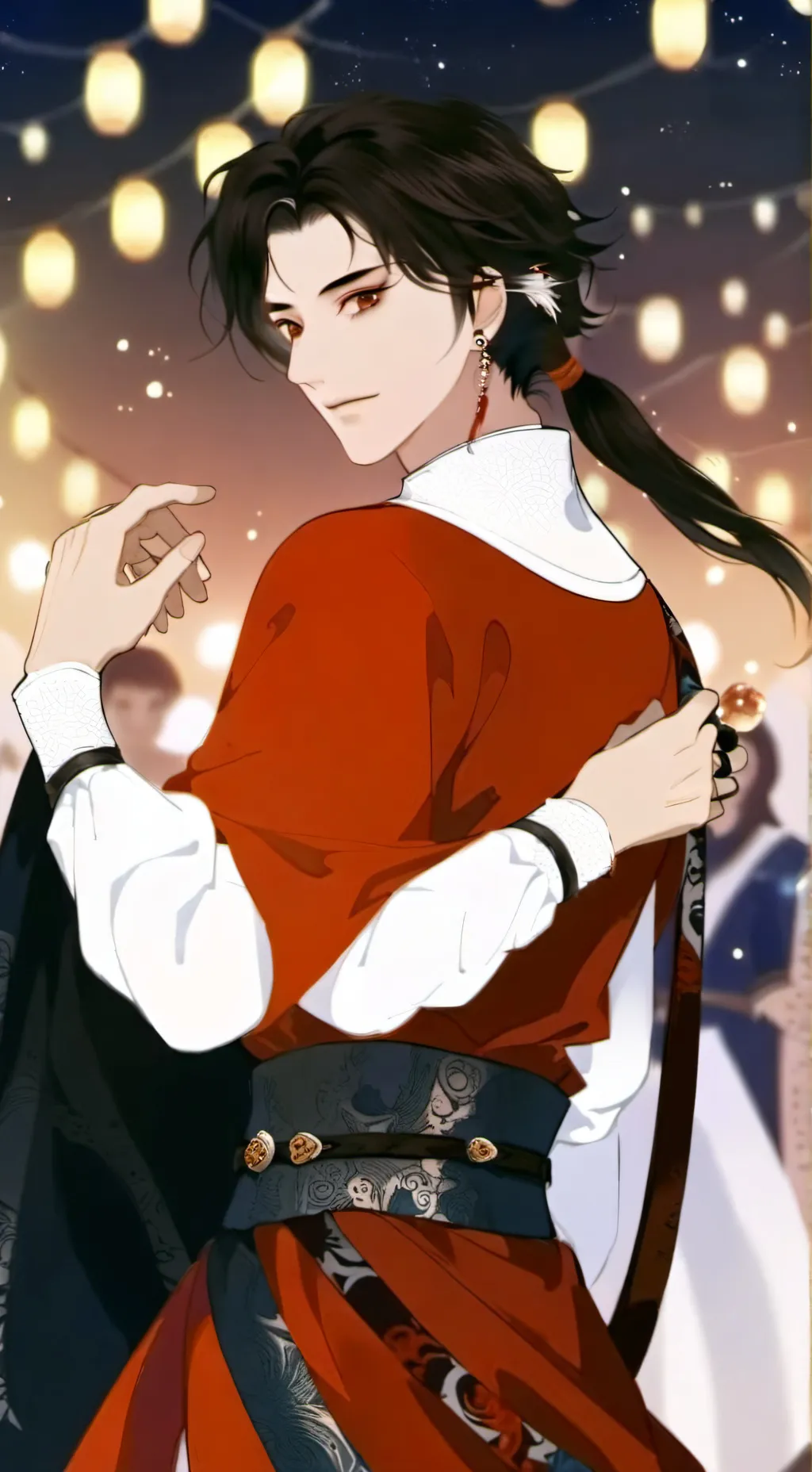 ai character: bakudeku 💥🥦 background