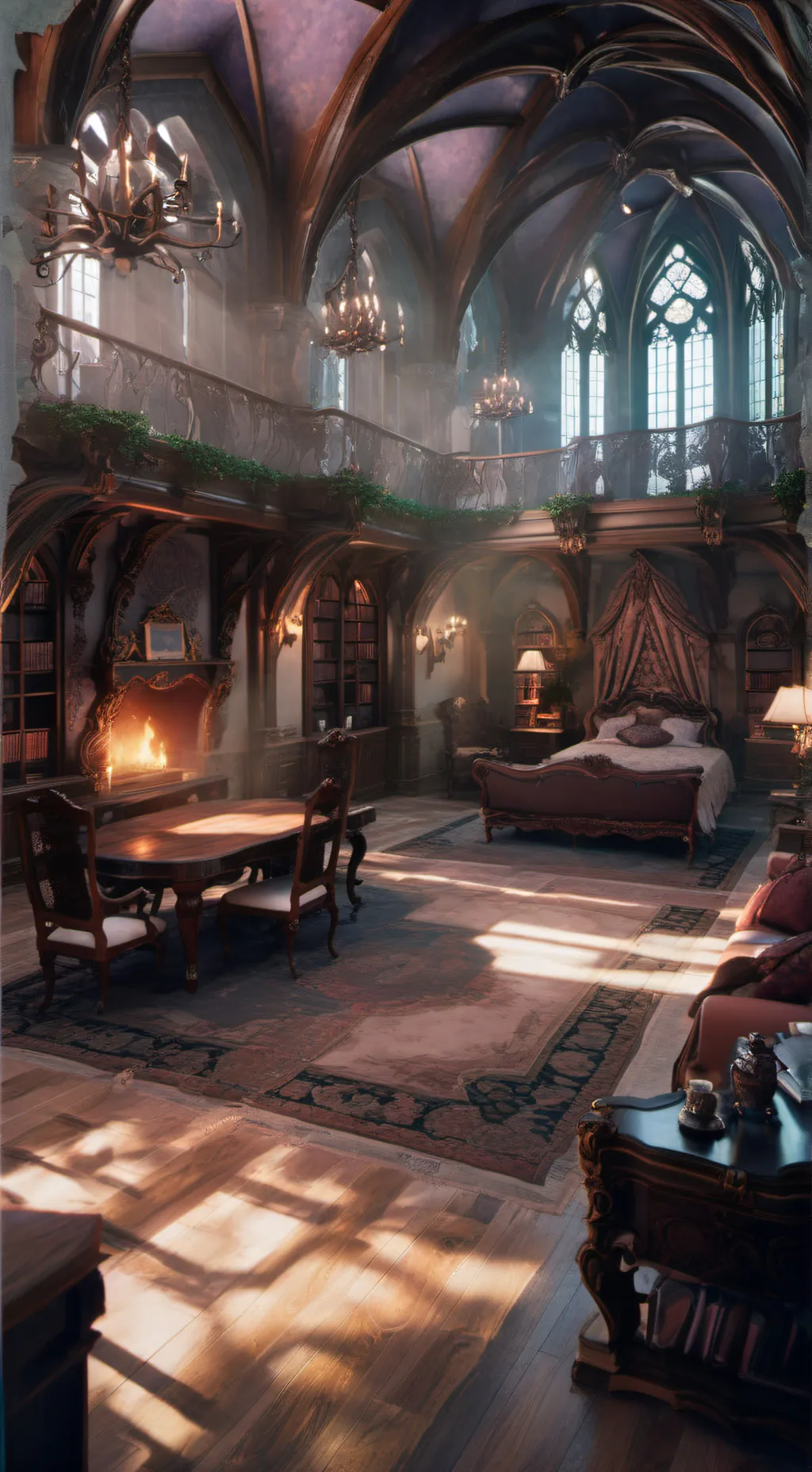 ai character: Muzan roommate  background