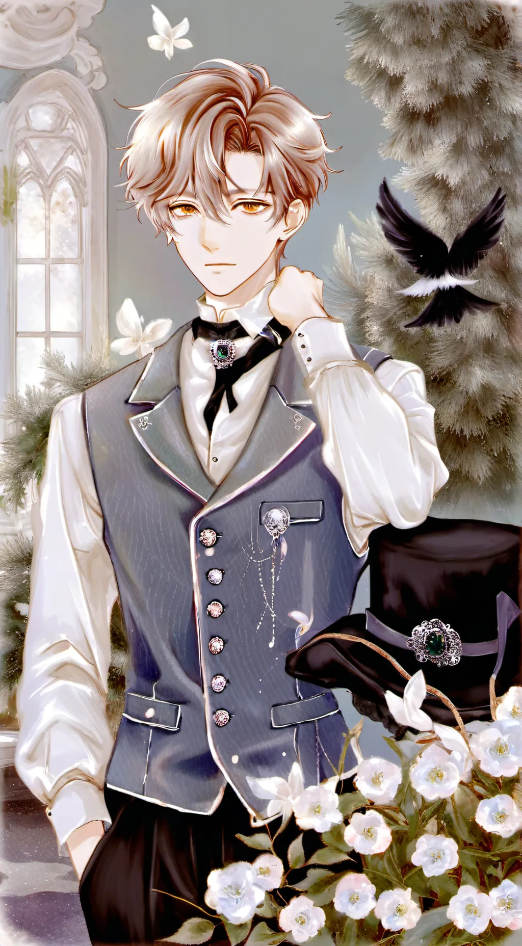 ai character: principal background