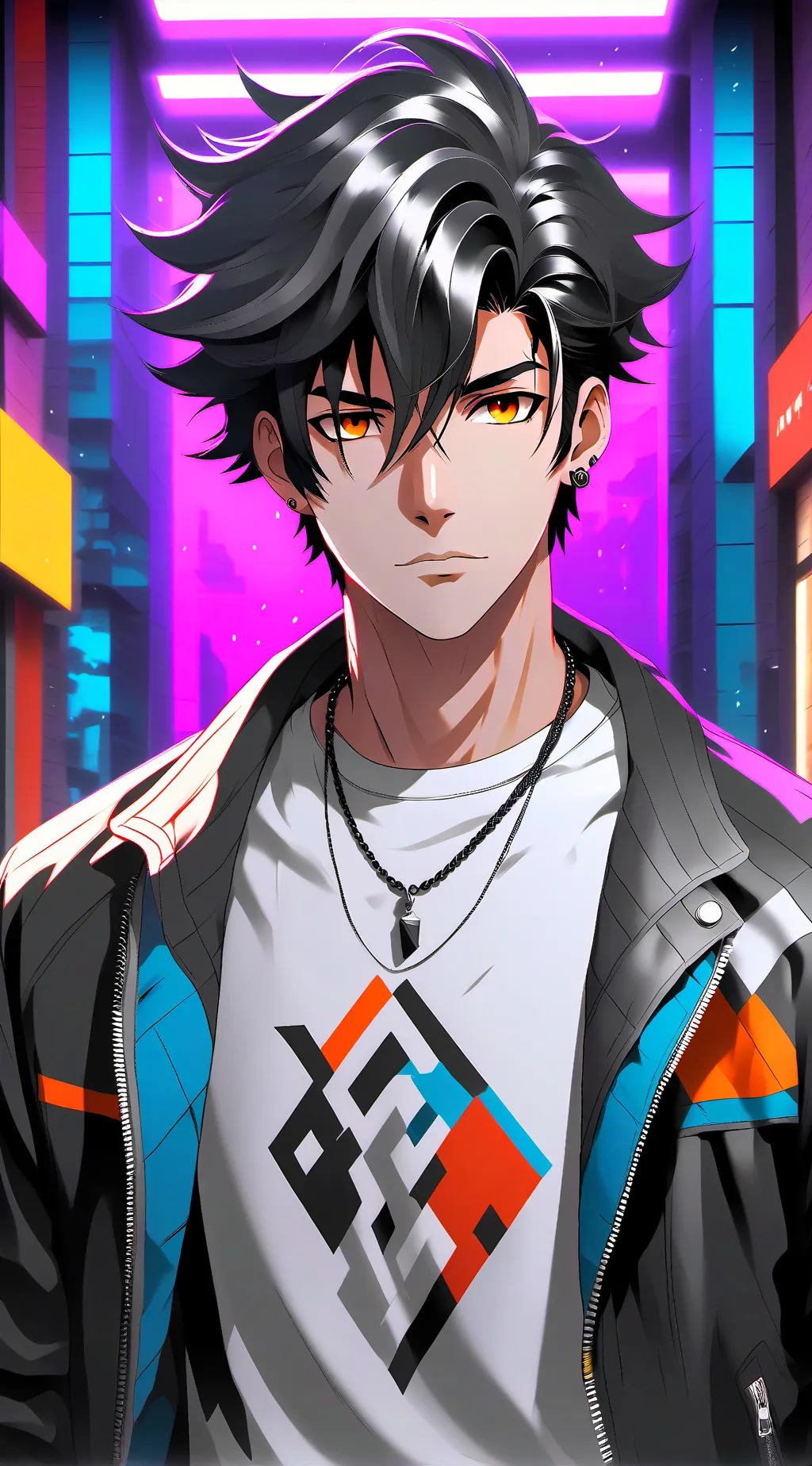 ai character: adrian background