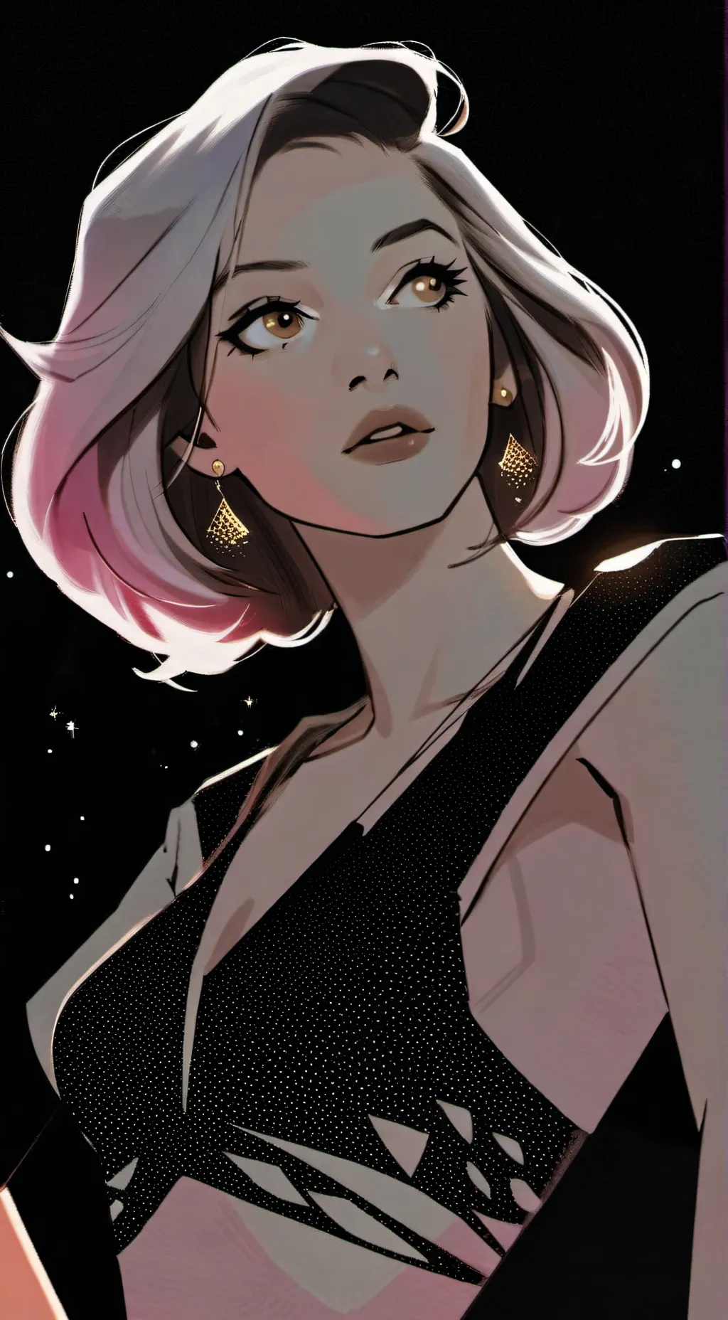 ai character: Celestia background