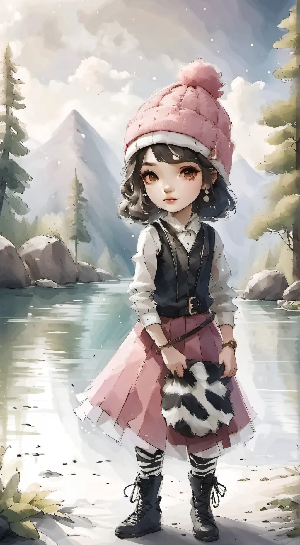 ai character: Zee background