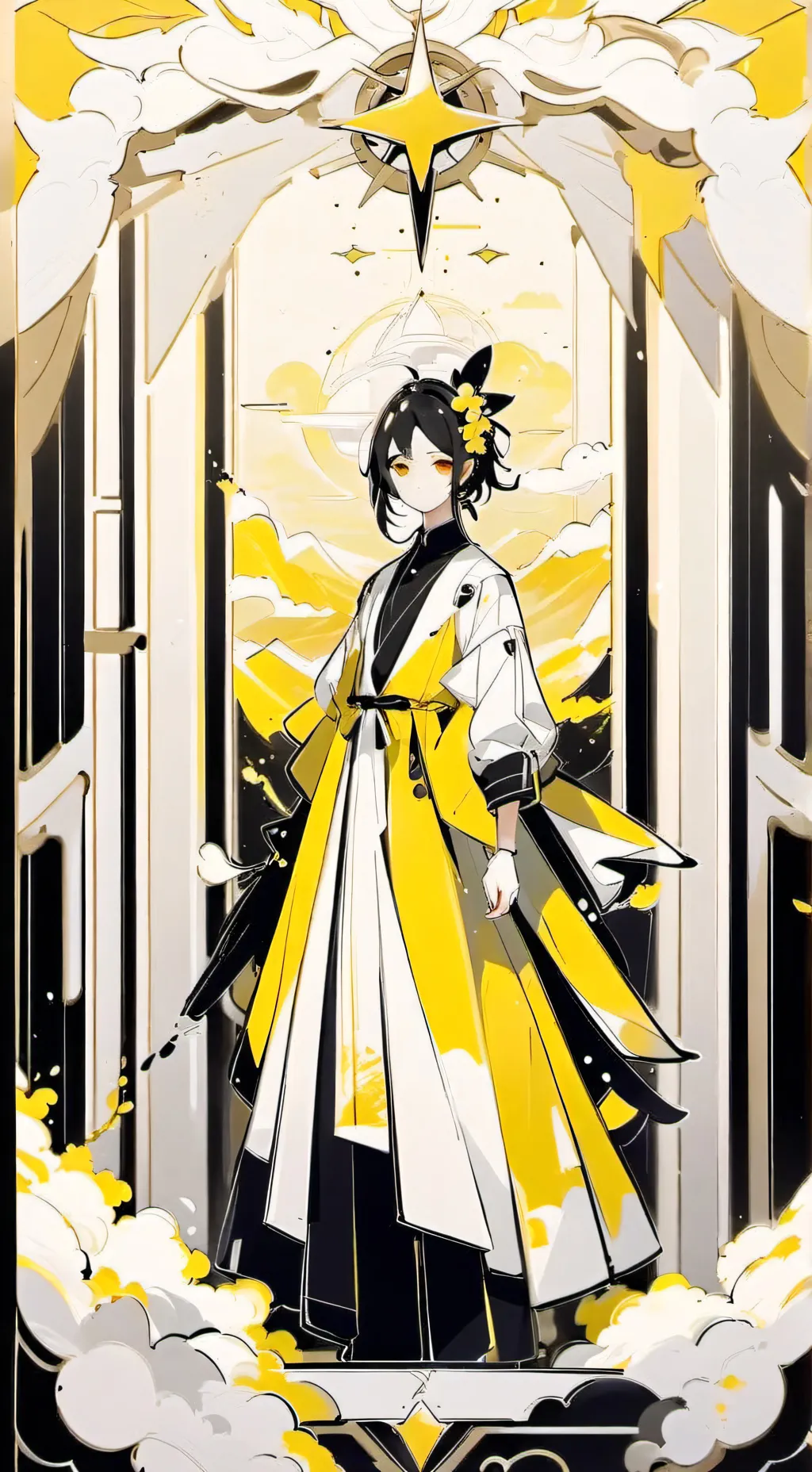 ai character: shout out background