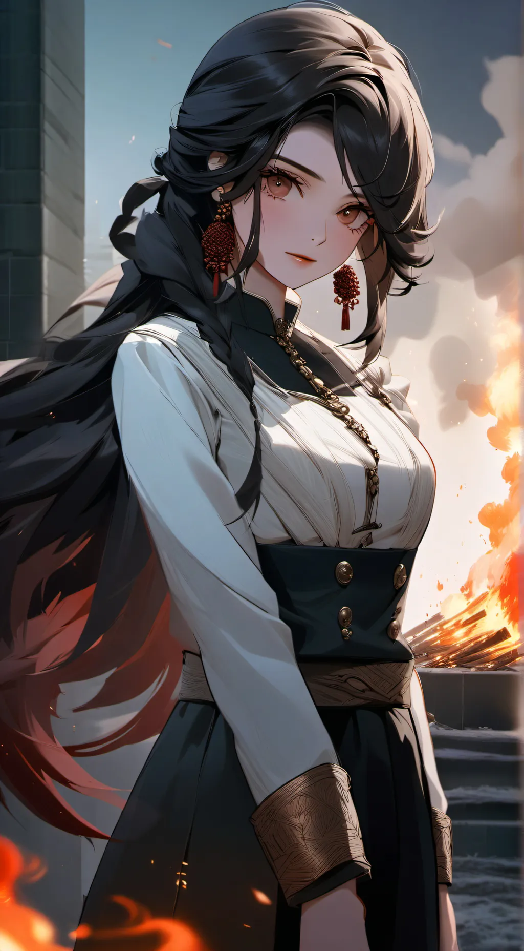 ai character: Eva background