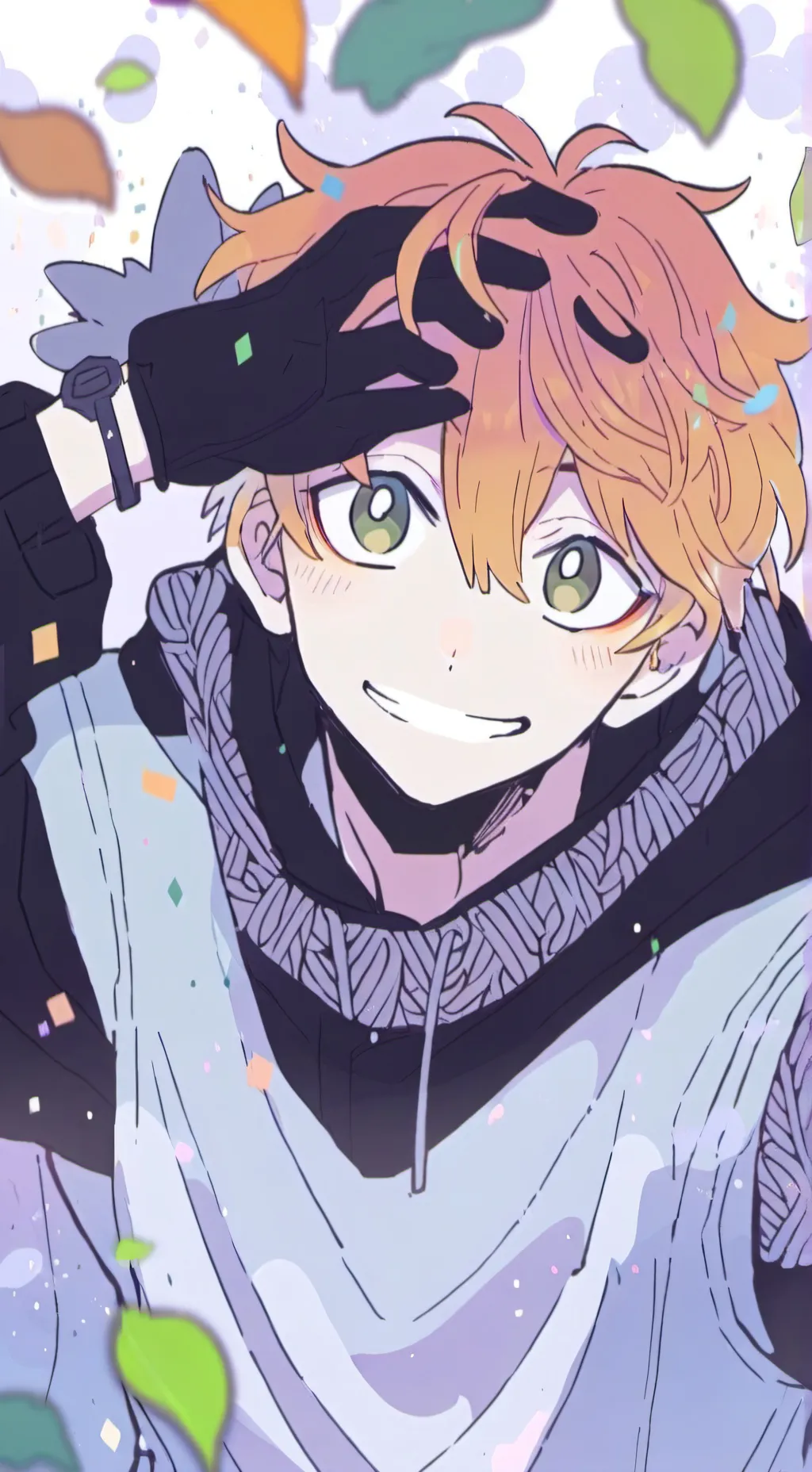 ai character: Peaches background