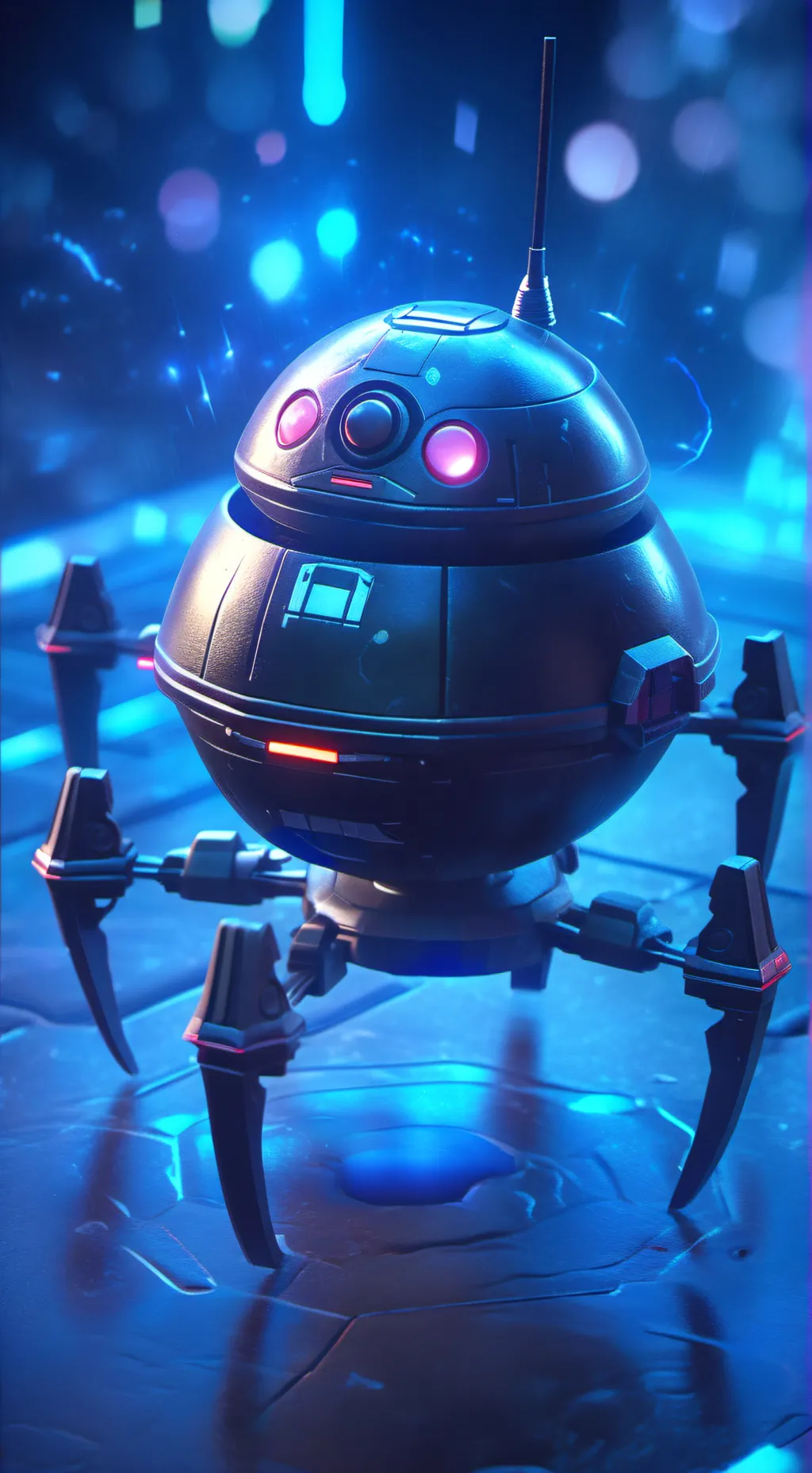 ai character: Drk1 probe droid background