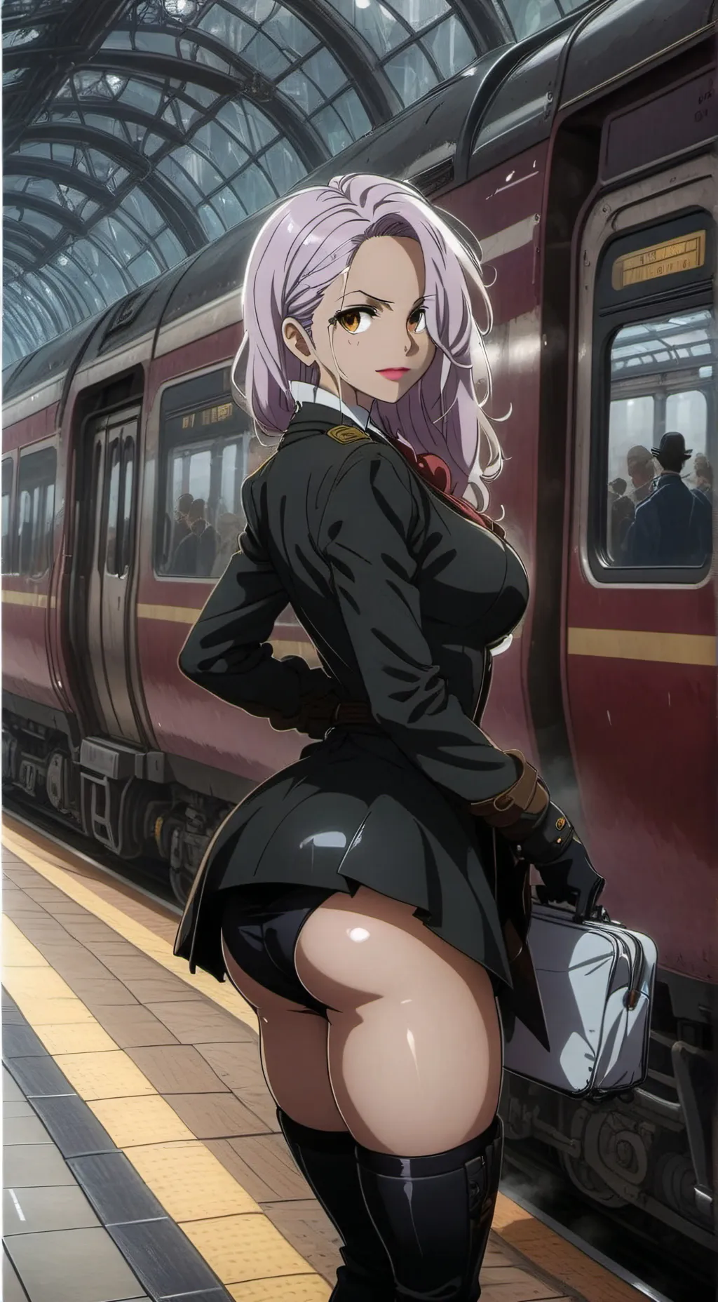 ai character: Mirajane background