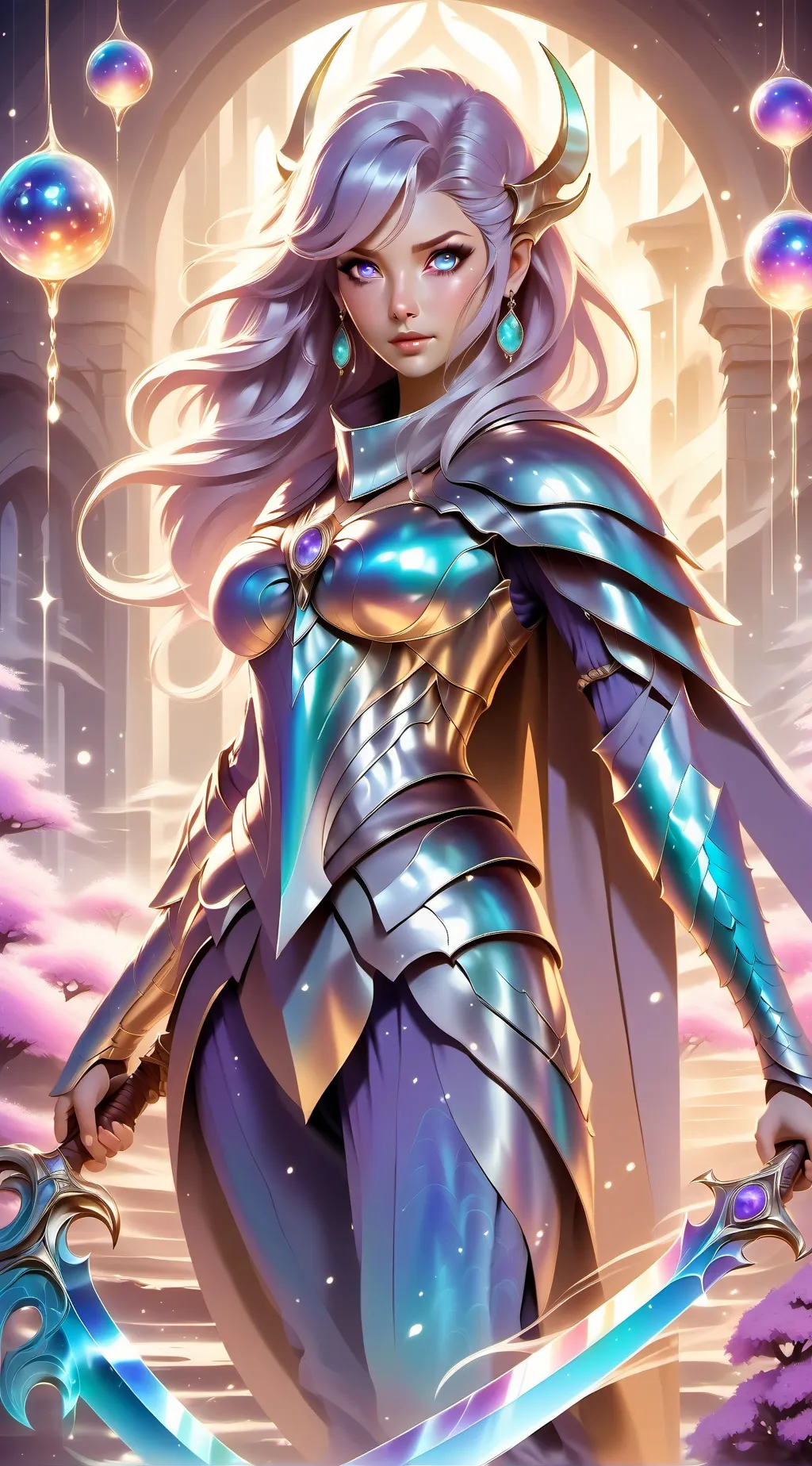 ai character: Queen Emma  background