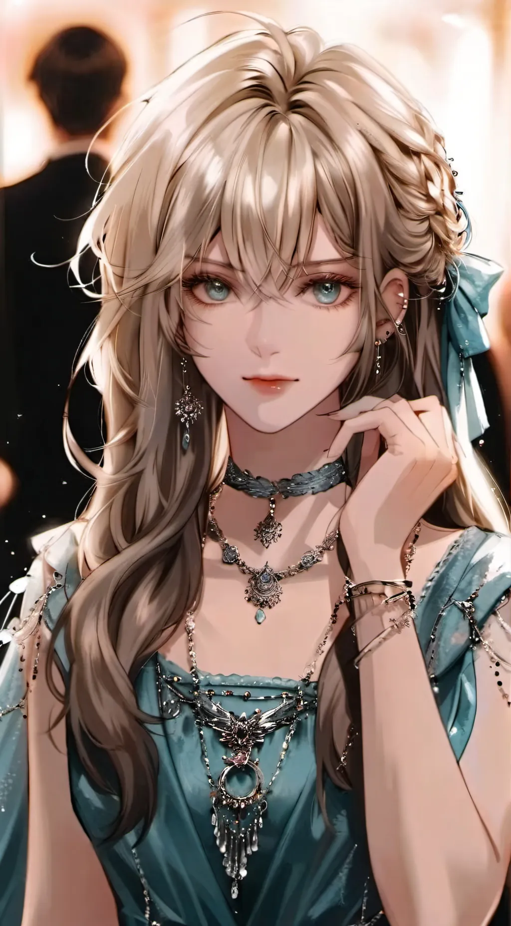 ai character: ⭐️Astrid🪐 background