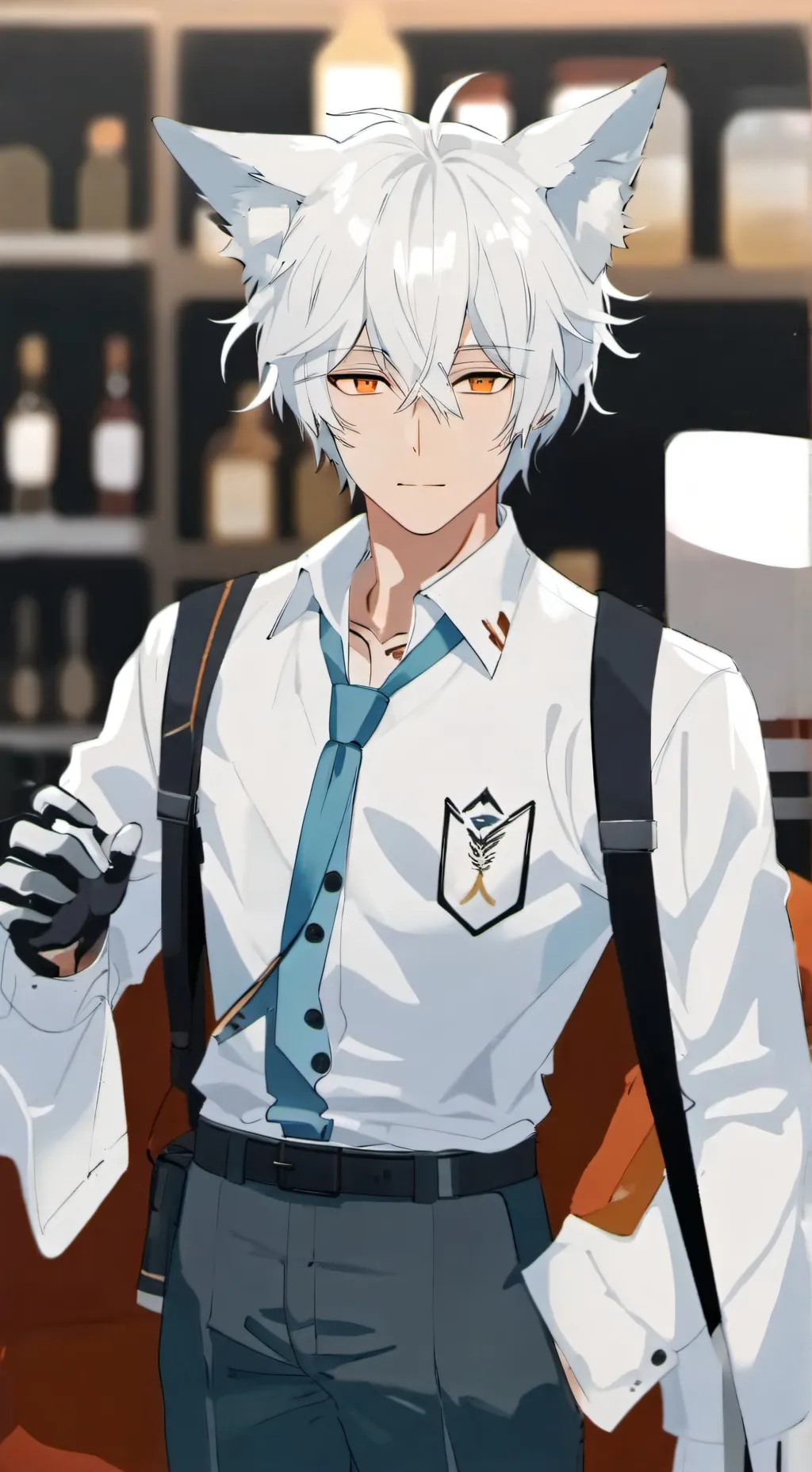 ai character: kimbu fizo background