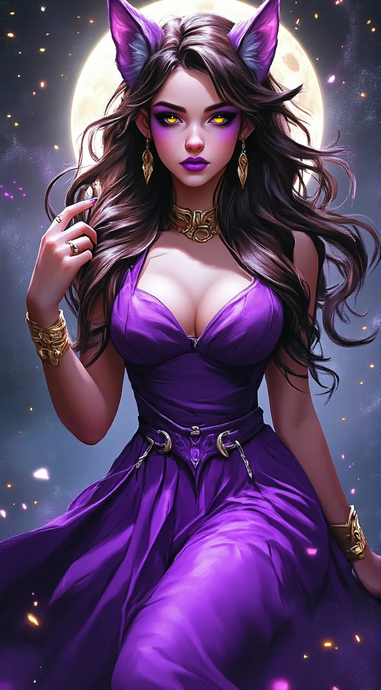 ai character: Harriet Wolf  background