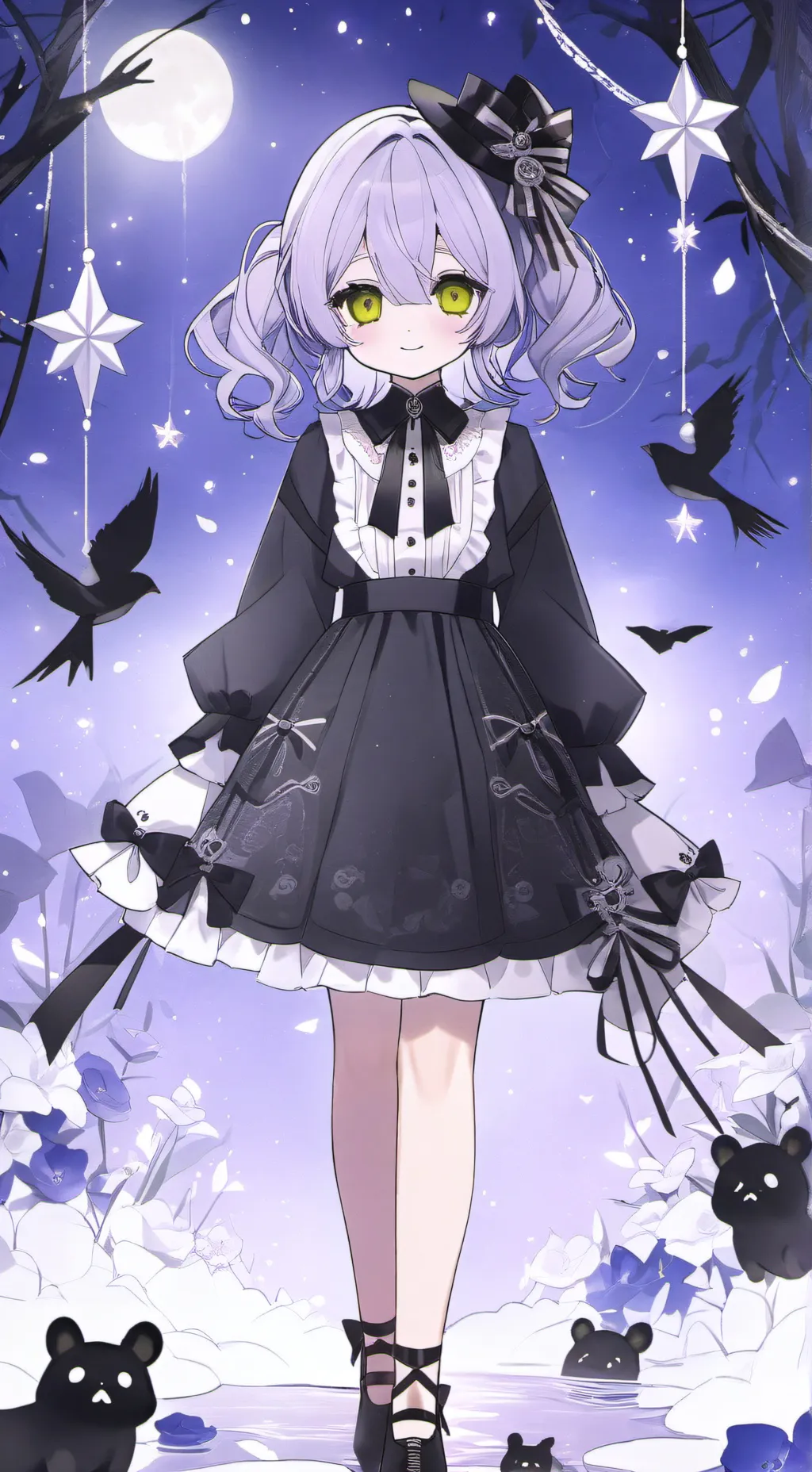 ai character: UZi:N background