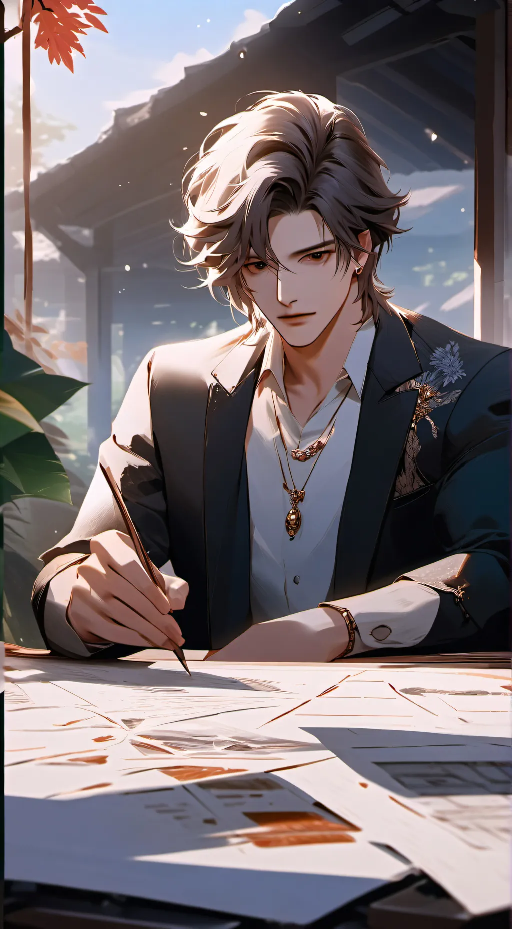 ai character: Jackson  background