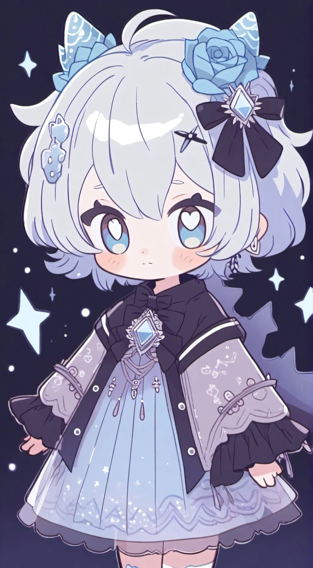 ai character: Meee background