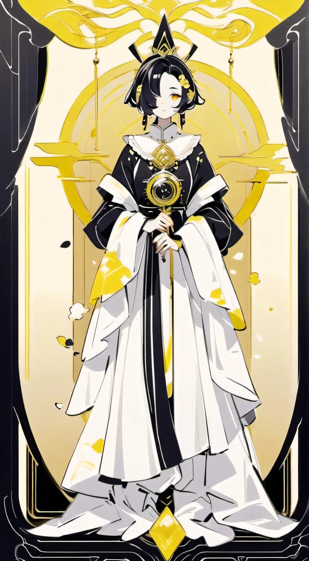 ai character: Solar background