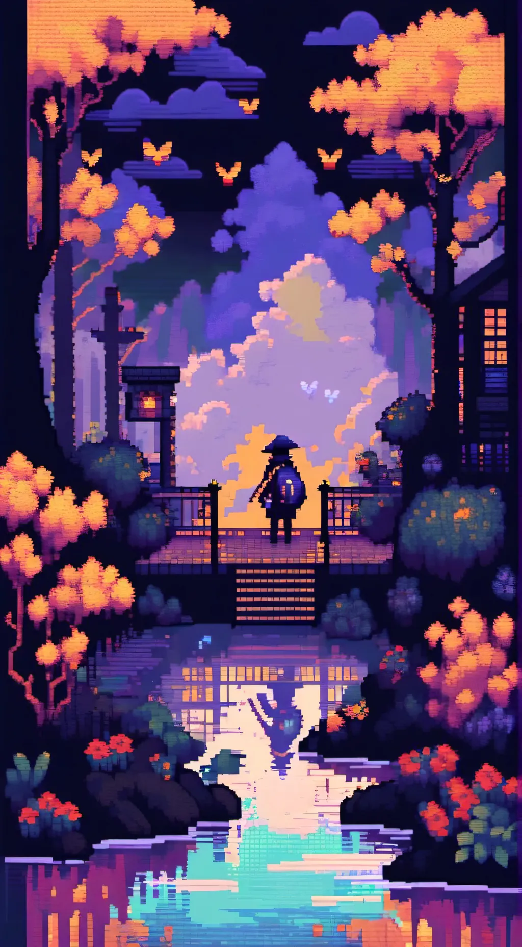 ai character: saMily plays  background