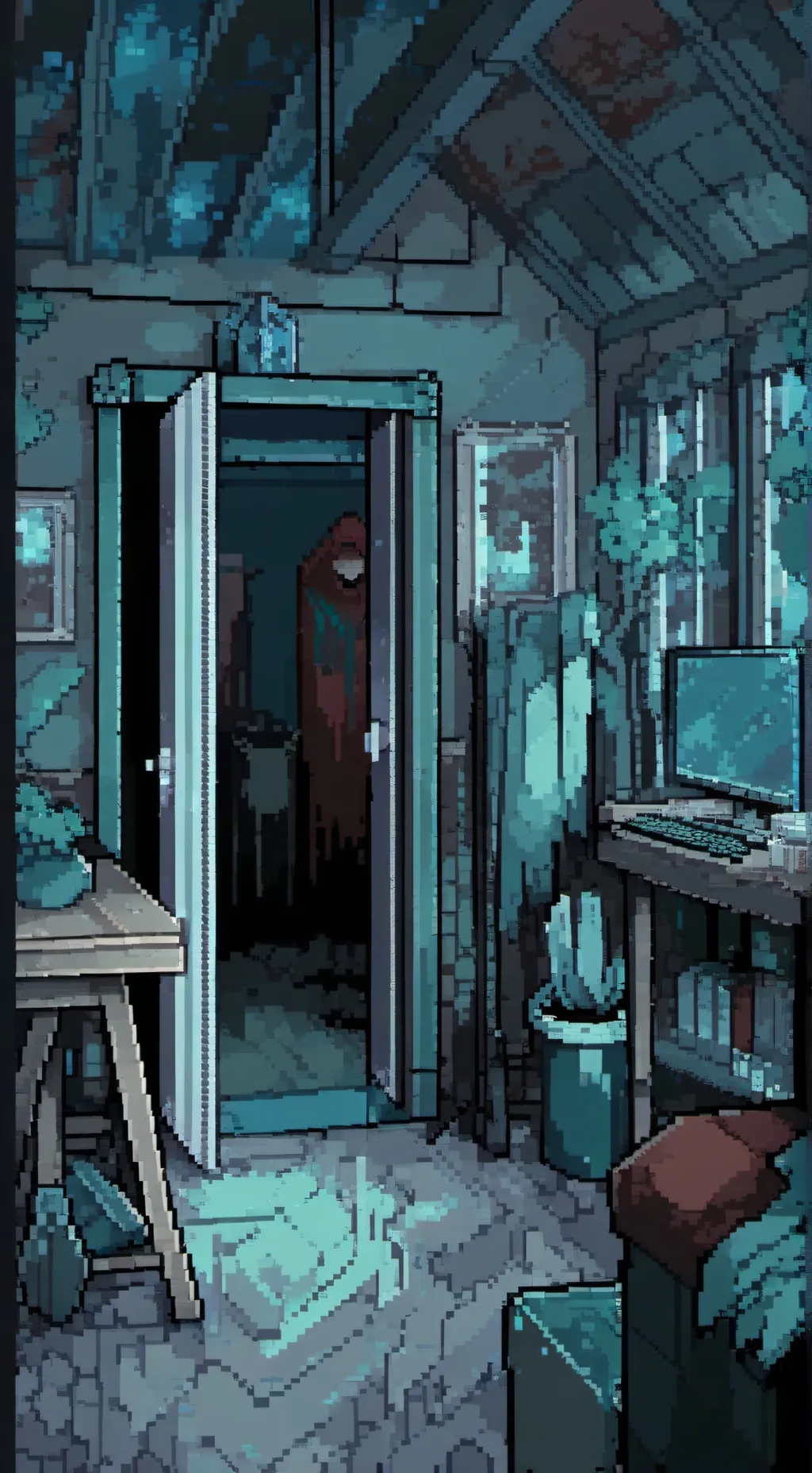 ai character: Among us  background