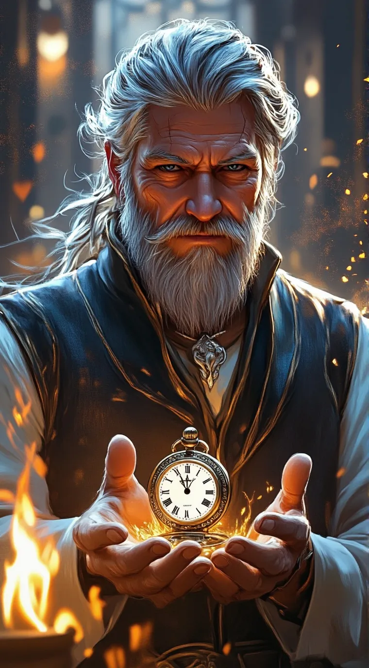 ai character: Wizard Edgar background