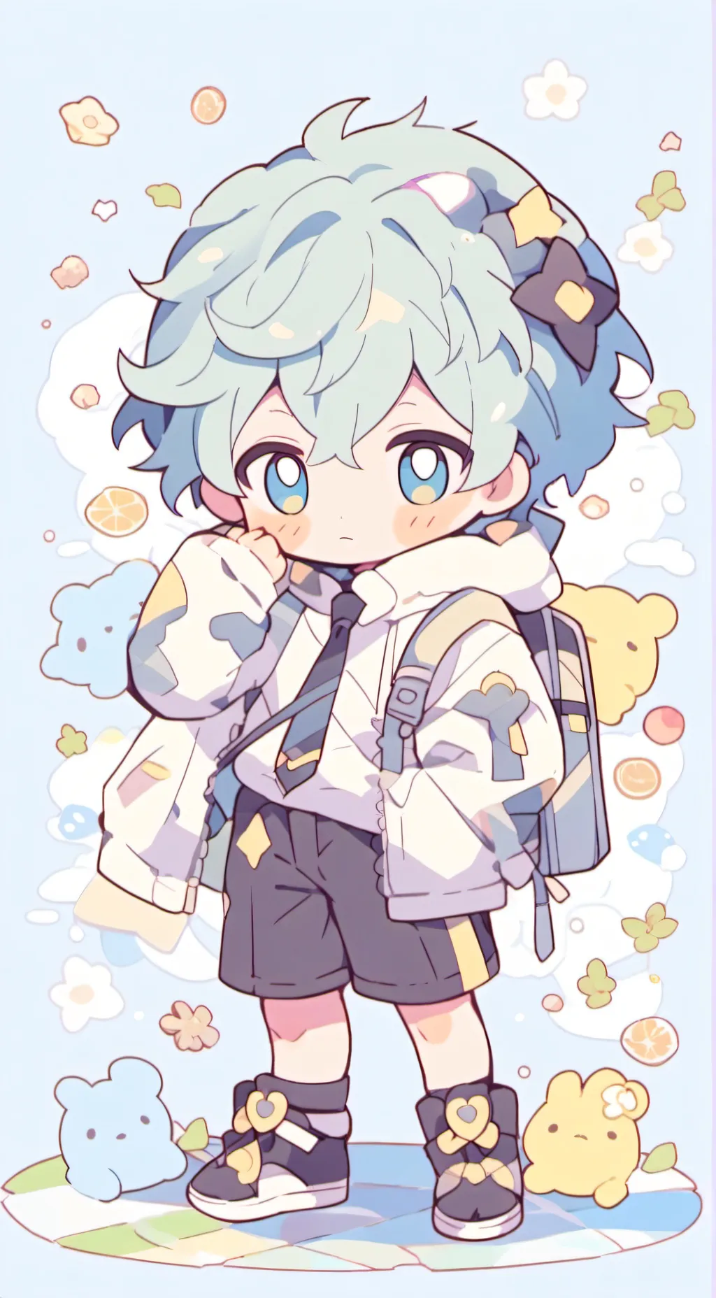 ai character: Luke background