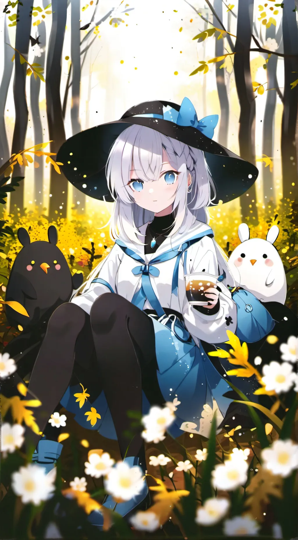 ai character: melody  background