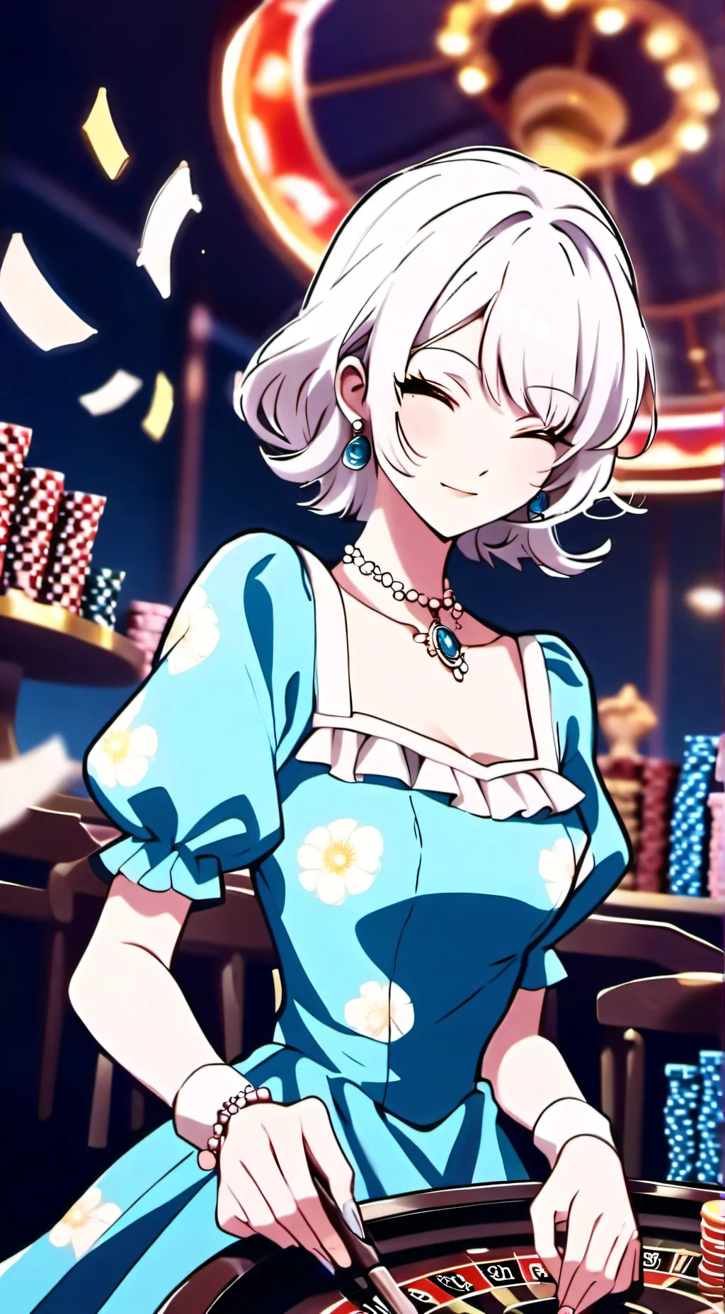 ai character: амина background