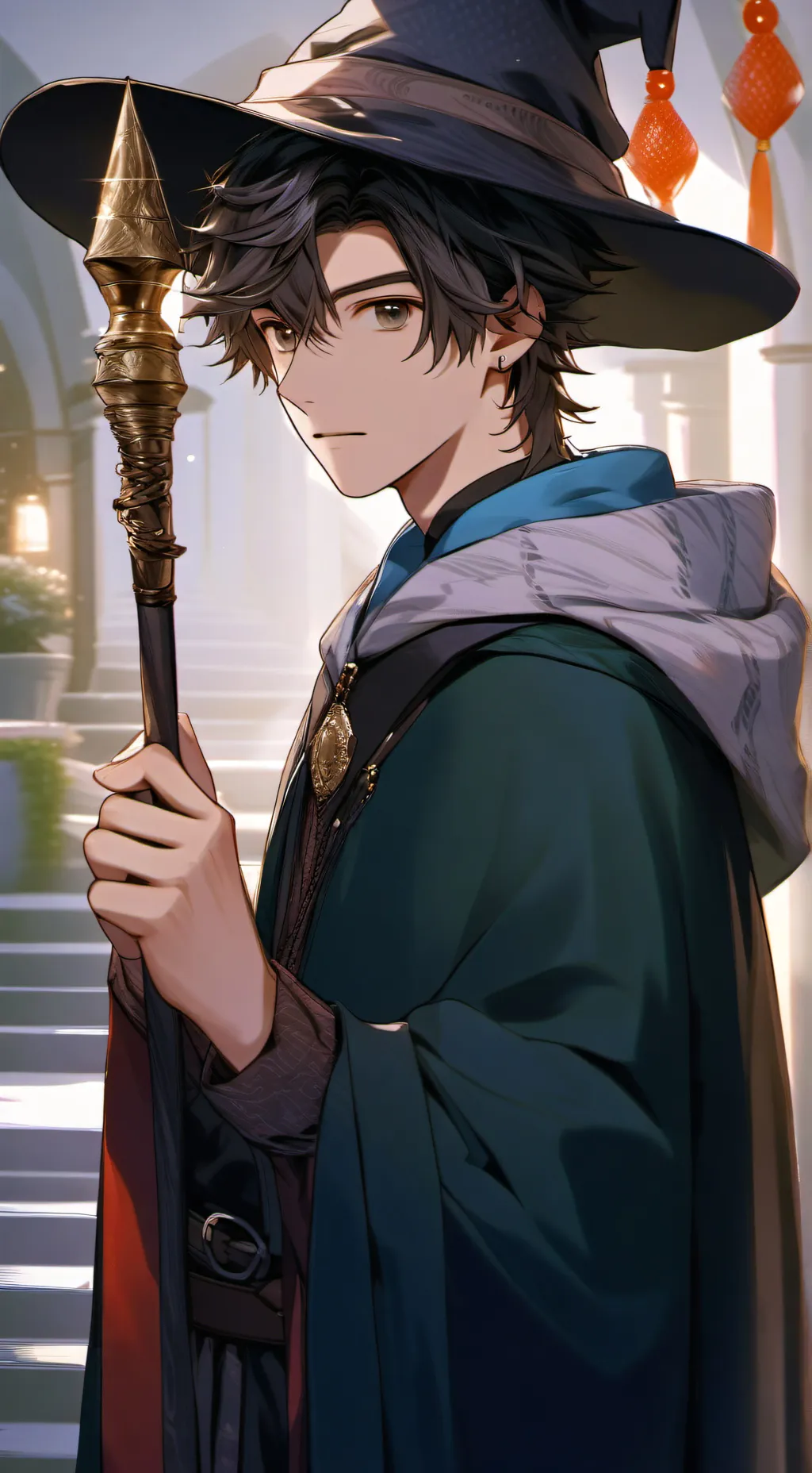 ai character: Lucus background