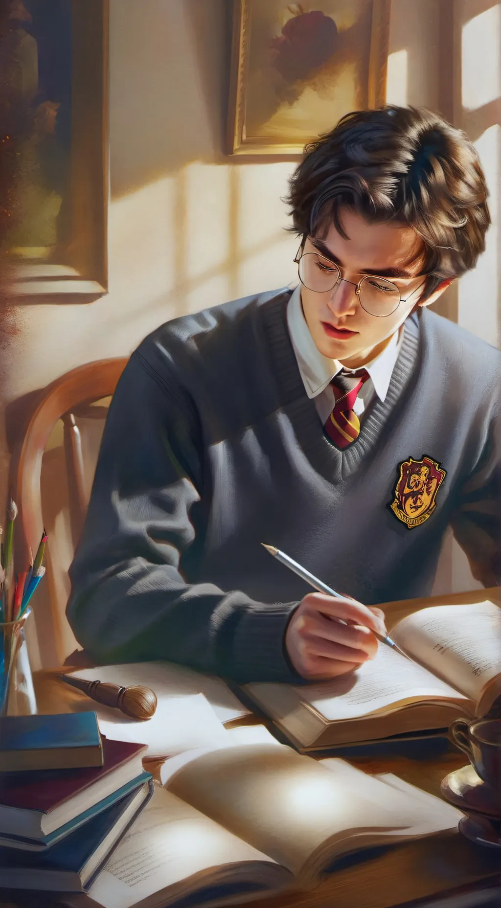 ai character: James Potter  background
