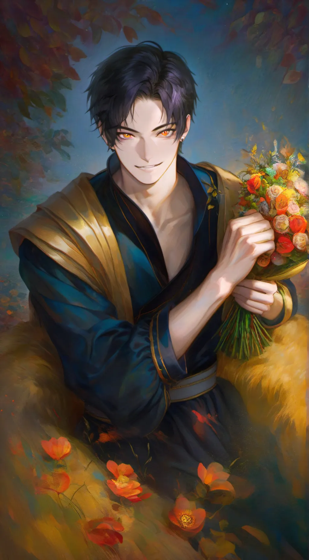 ai character: blaze 🧨 background