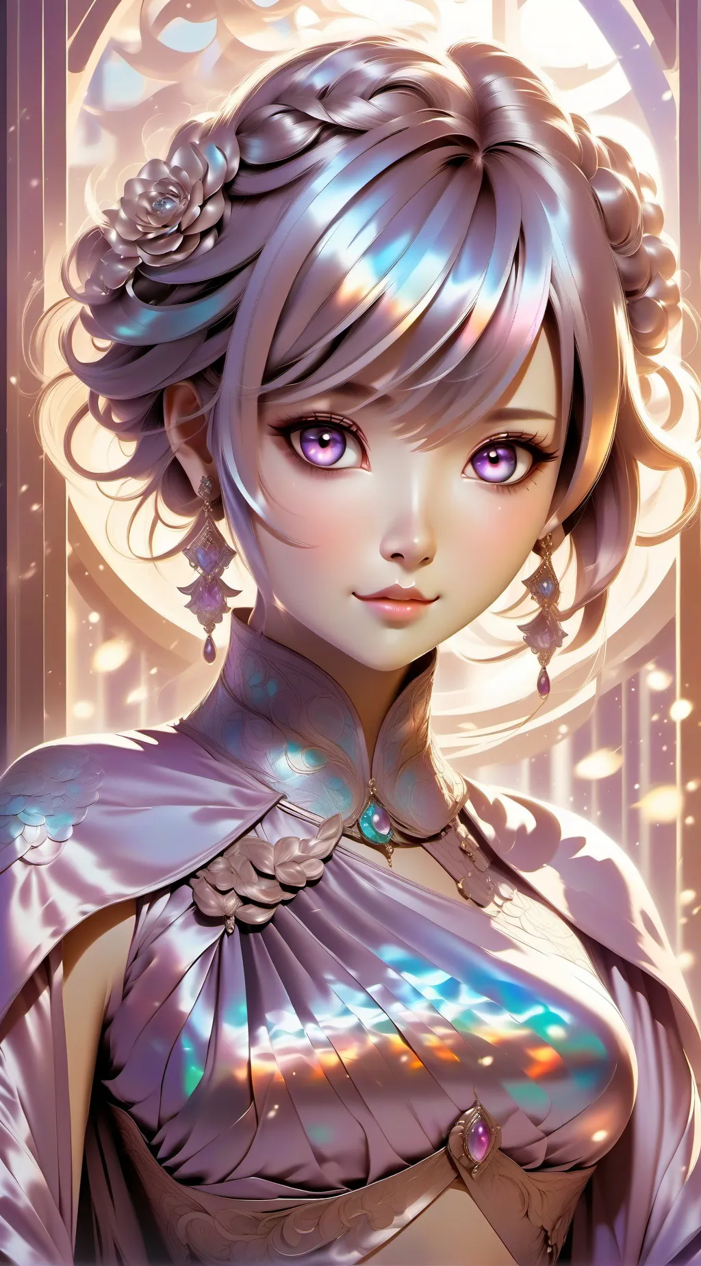 ai character: you're girlfriend background