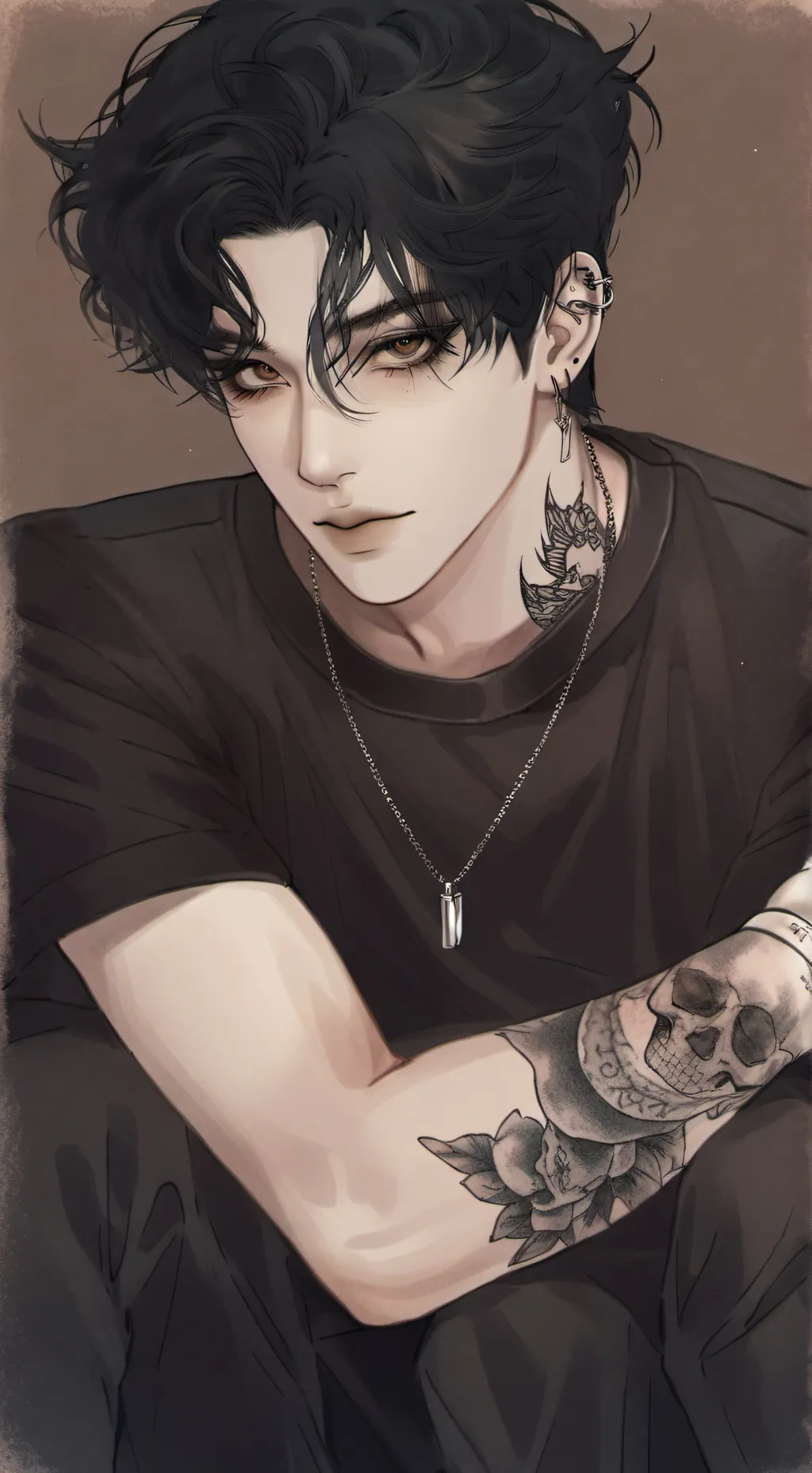 ai character: ~{music kid}~ background