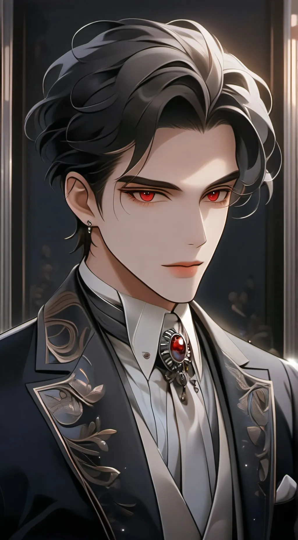 ai character: Issac background