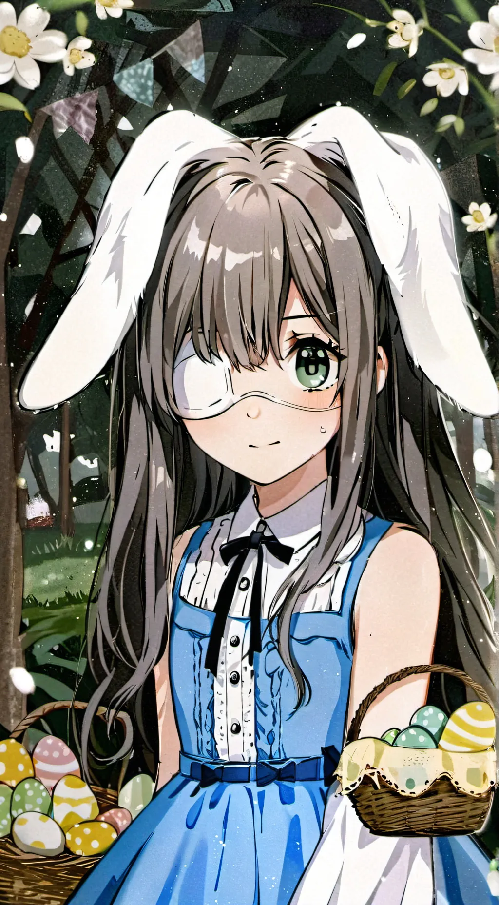 ai character: Bunny background