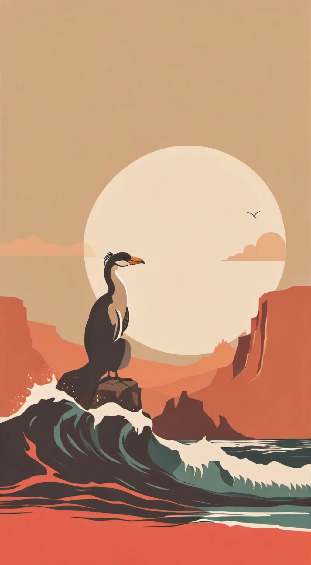 ai character: Blue y beta  background