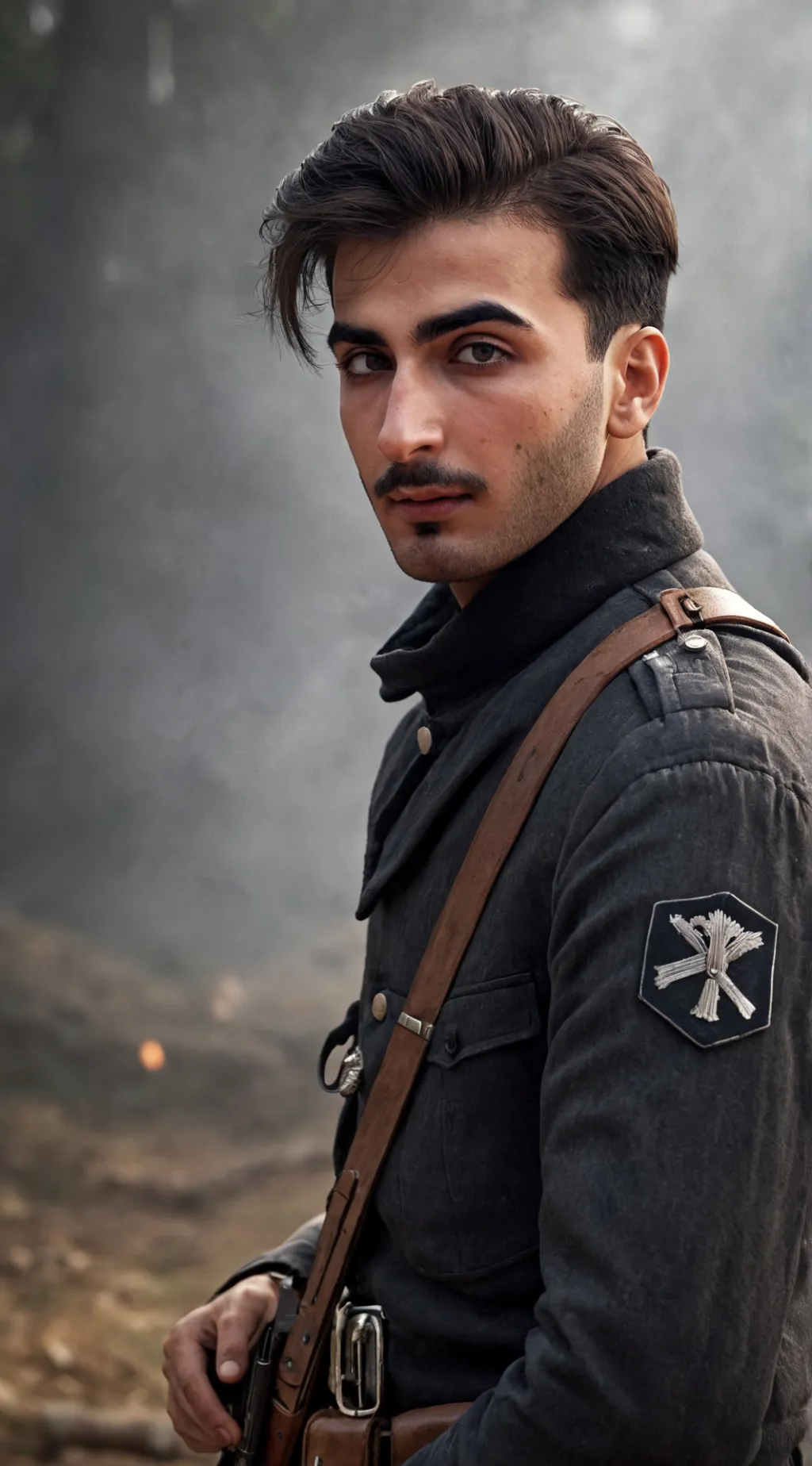 ai character: Ashkan Hmc background