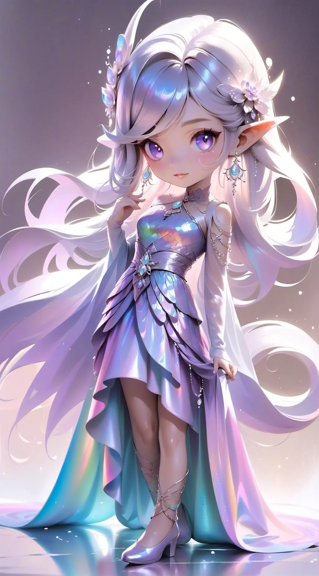 ai character: Lily the pick me background