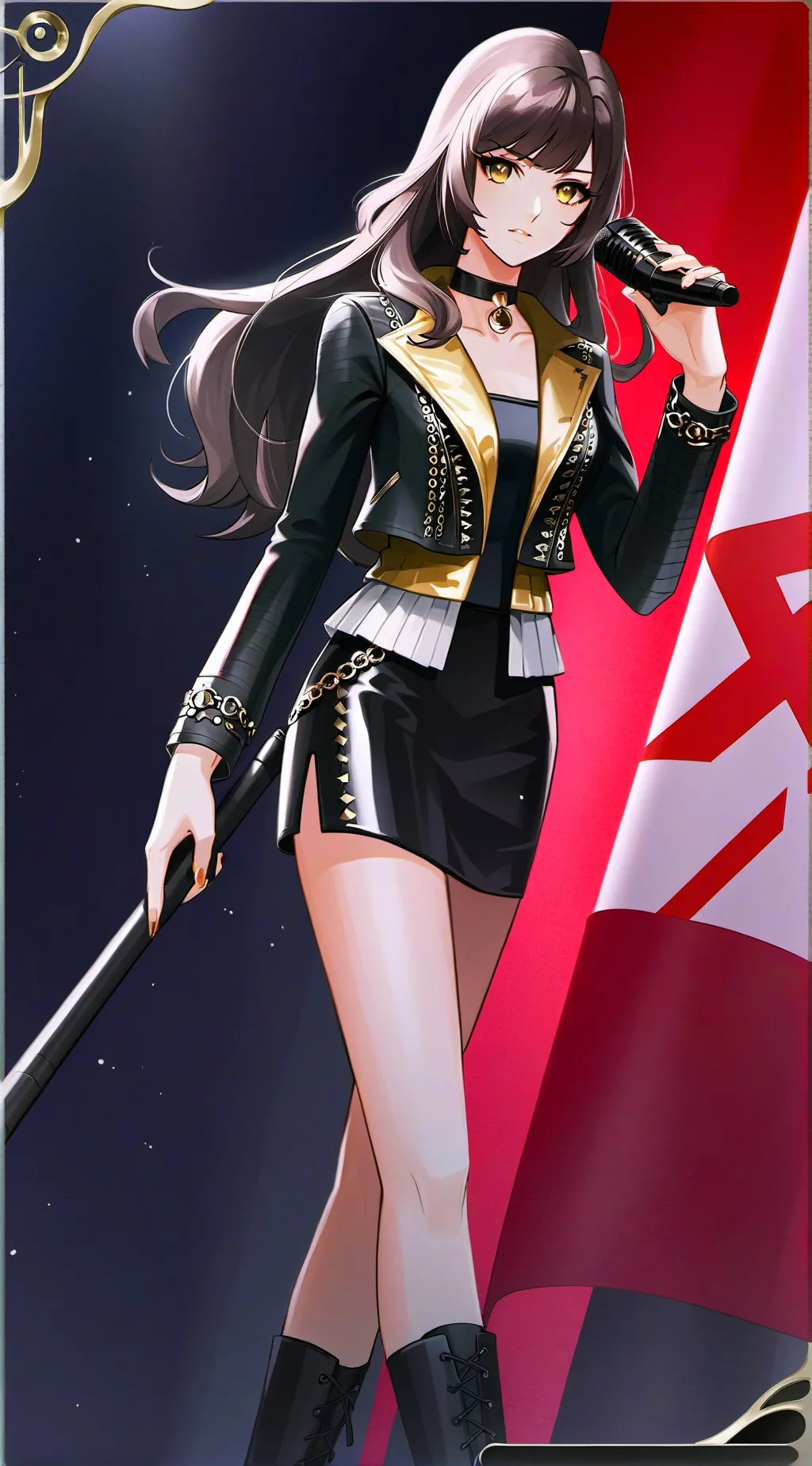 ai character: Alanna??? background