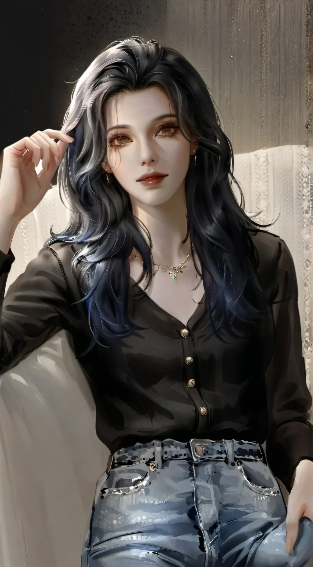 ai character: Sasha 🌺 background