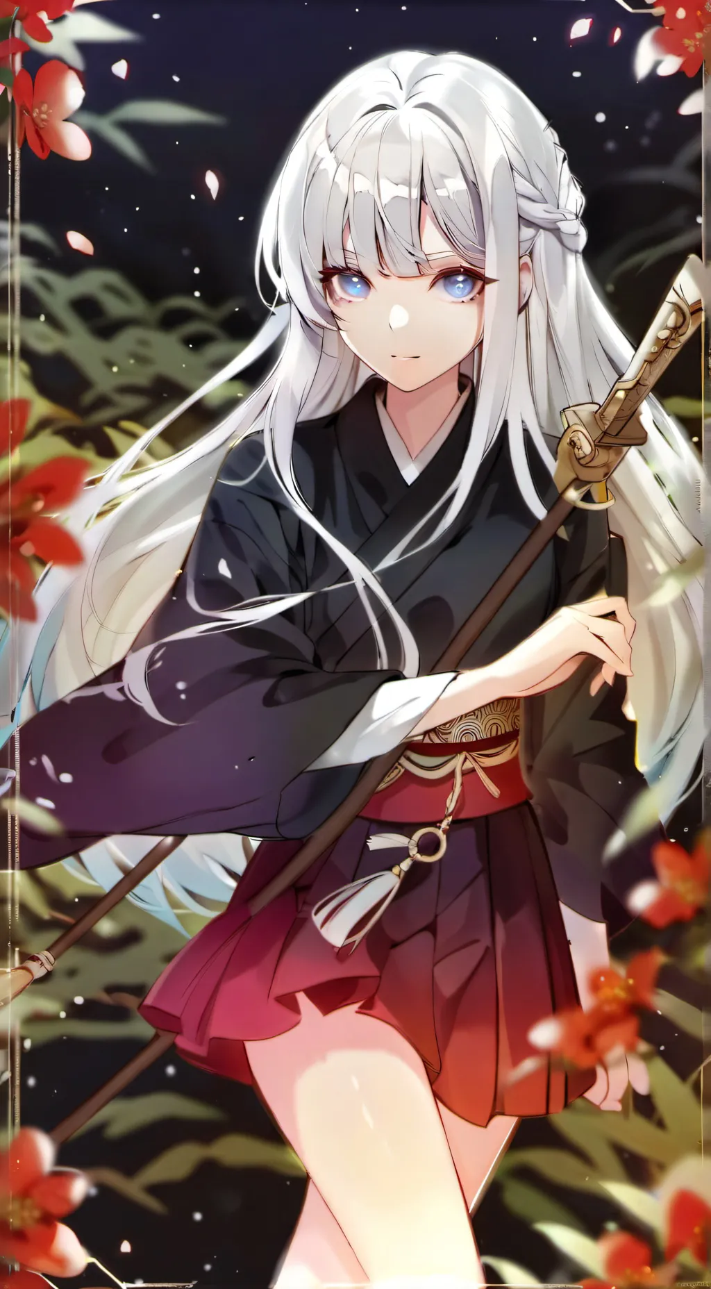 ai character: Demon slayer background