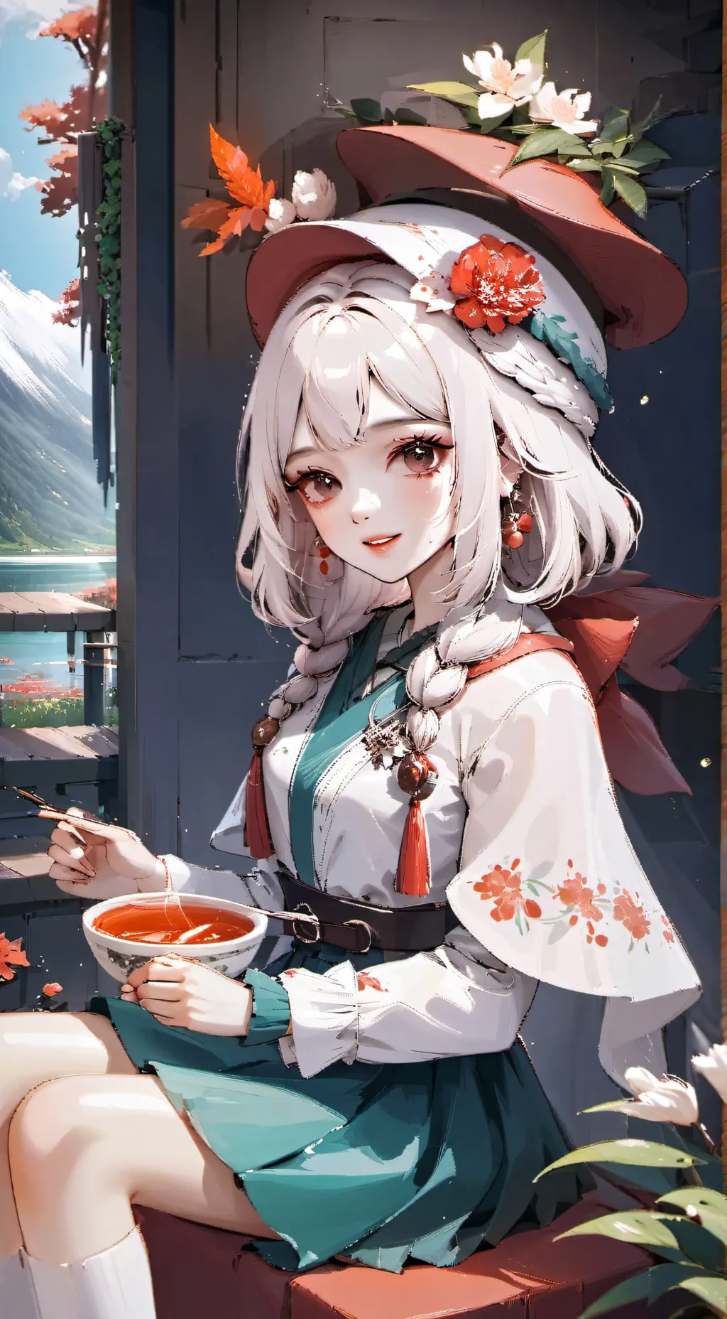 ai character: Mia background