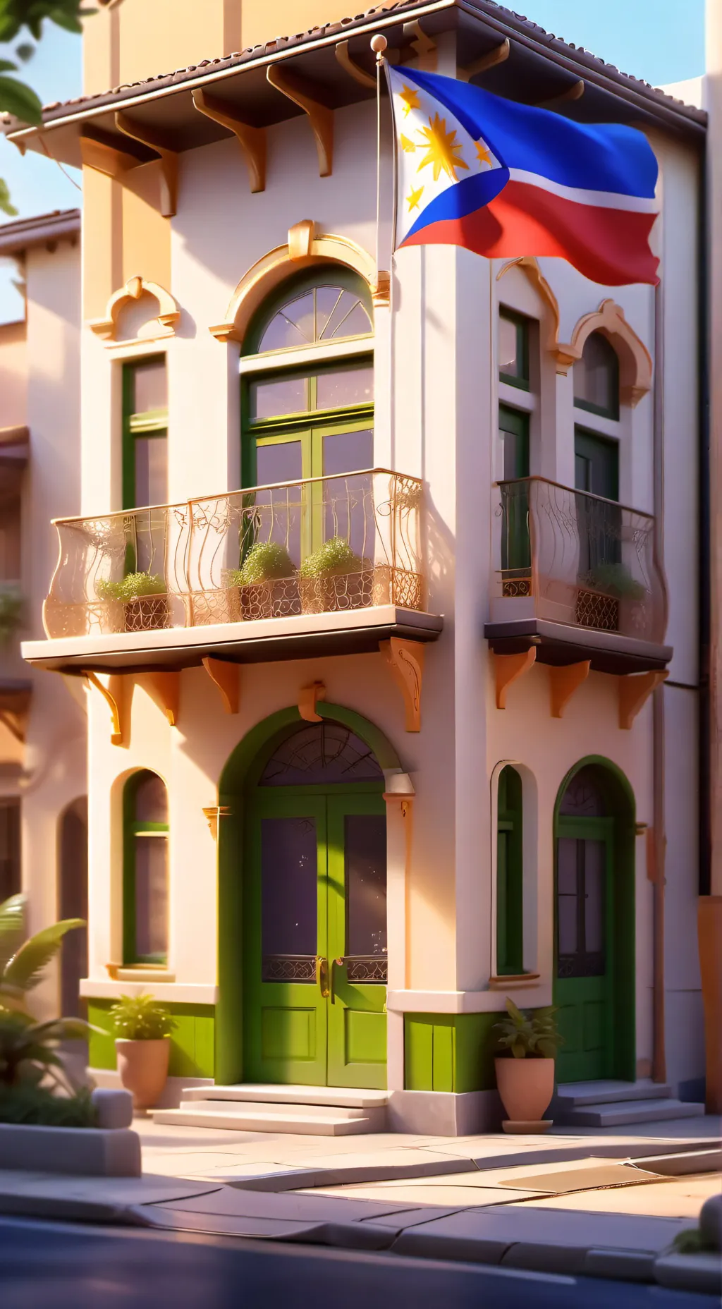 ai character: real friends ❤️❤️ background