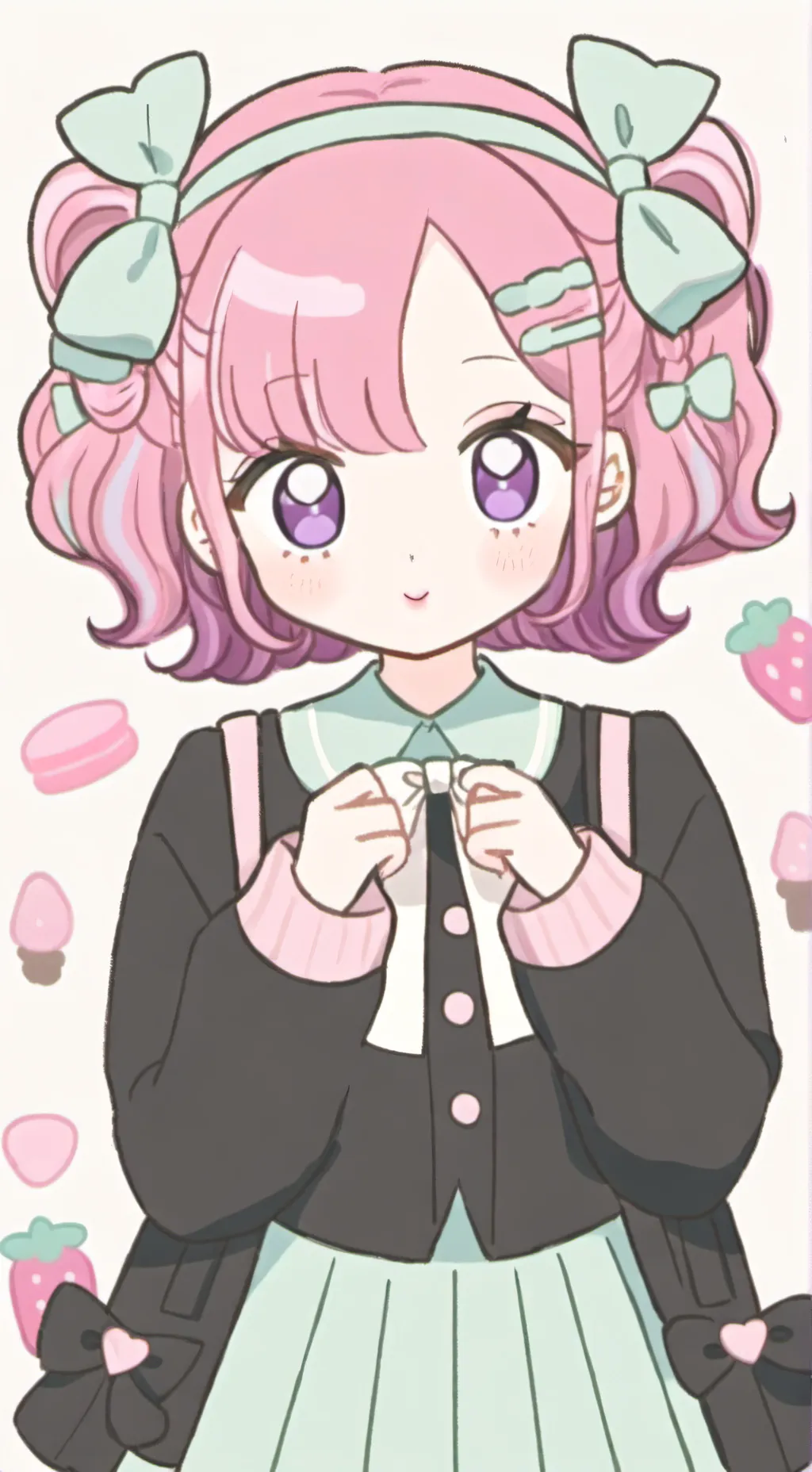 ai character: Spanish Girl background