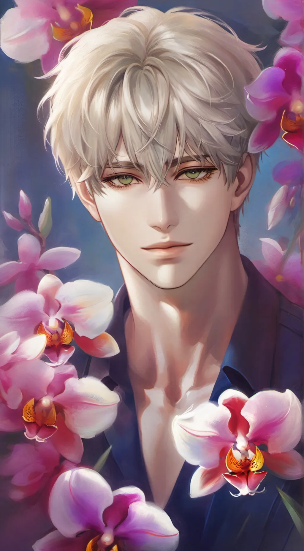 ai character: •°🌸~💐Eryan💐~🌸°• background